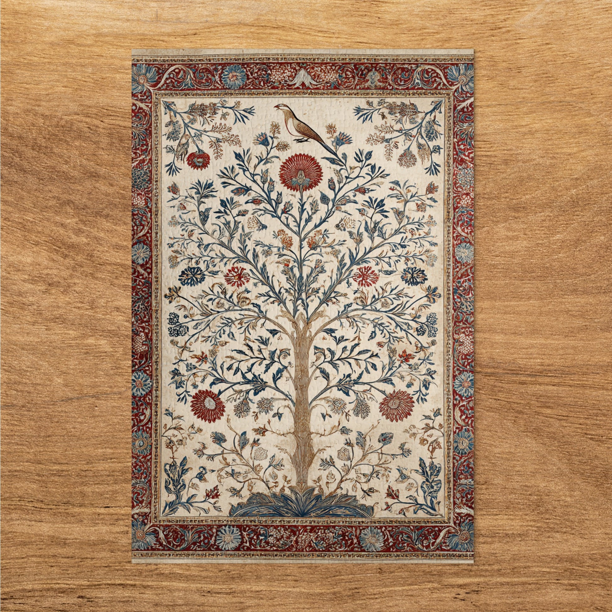 Intricately Designed Floral Tree Wall Hanging