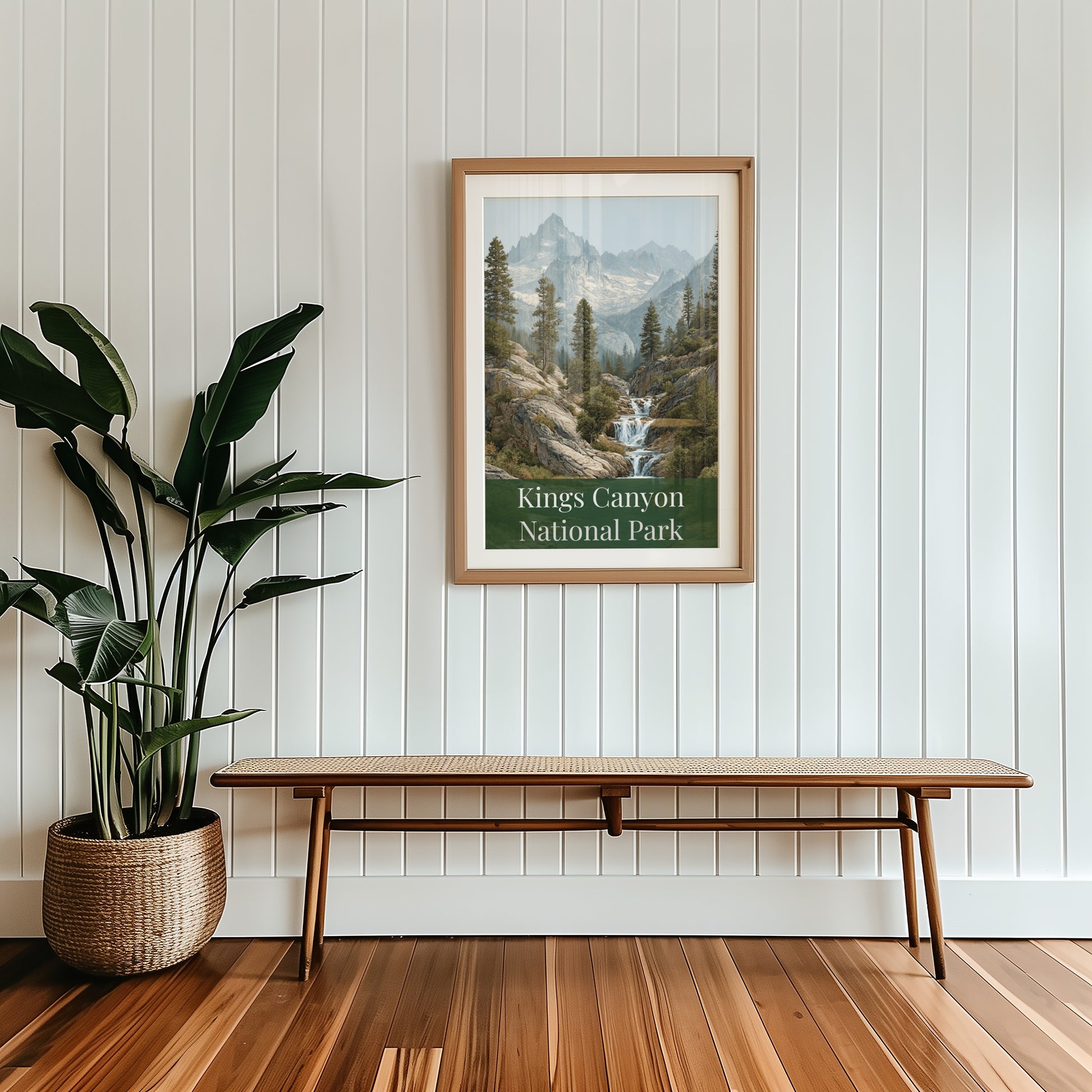 Kings Canyon National Park Poster Wall Art Decor