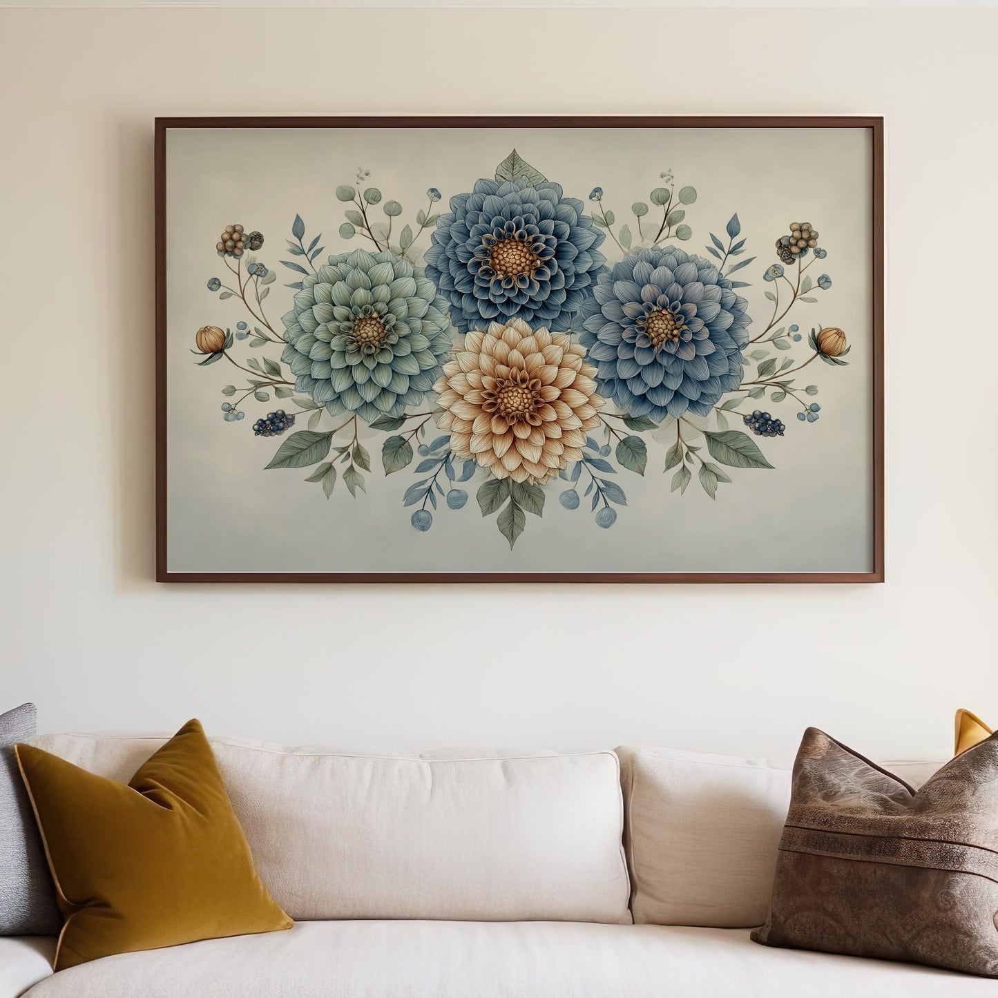 Elegant Floral Art Print for Wall Decor