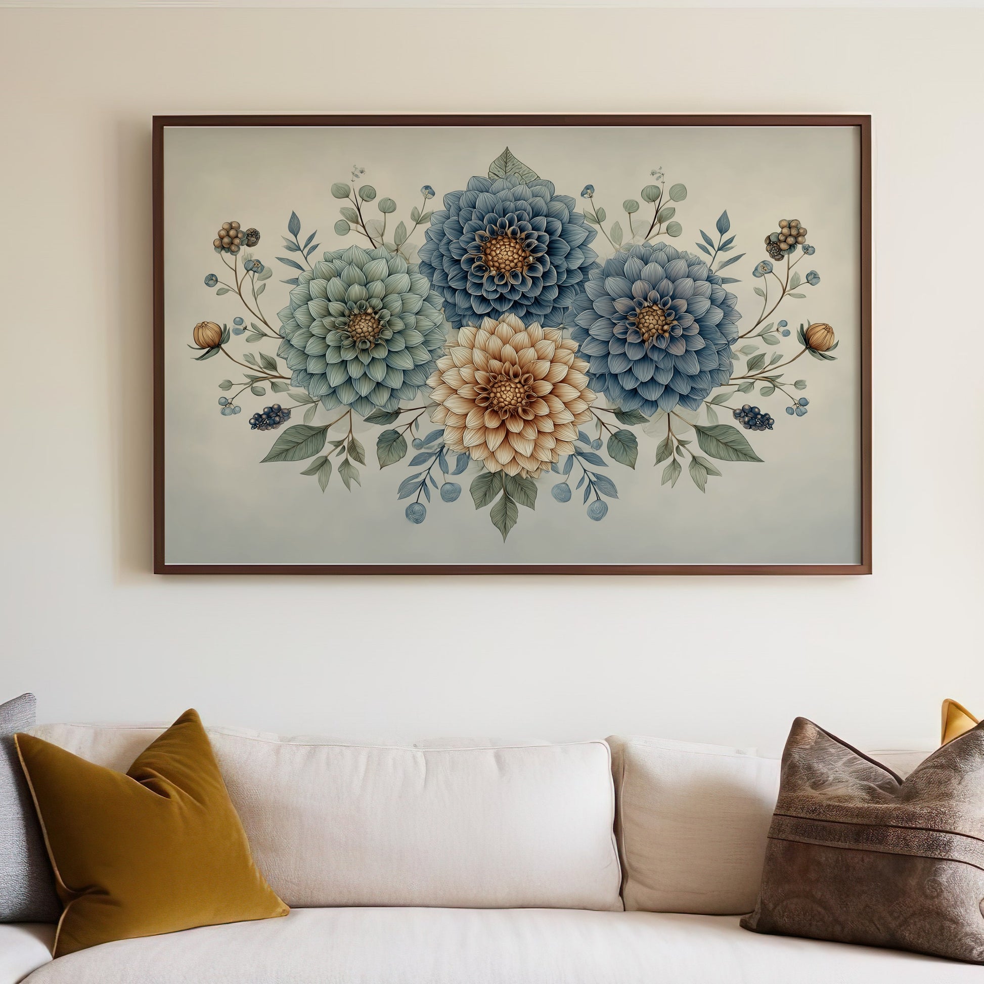 Elegant Floral Art Print for Wall Decor
