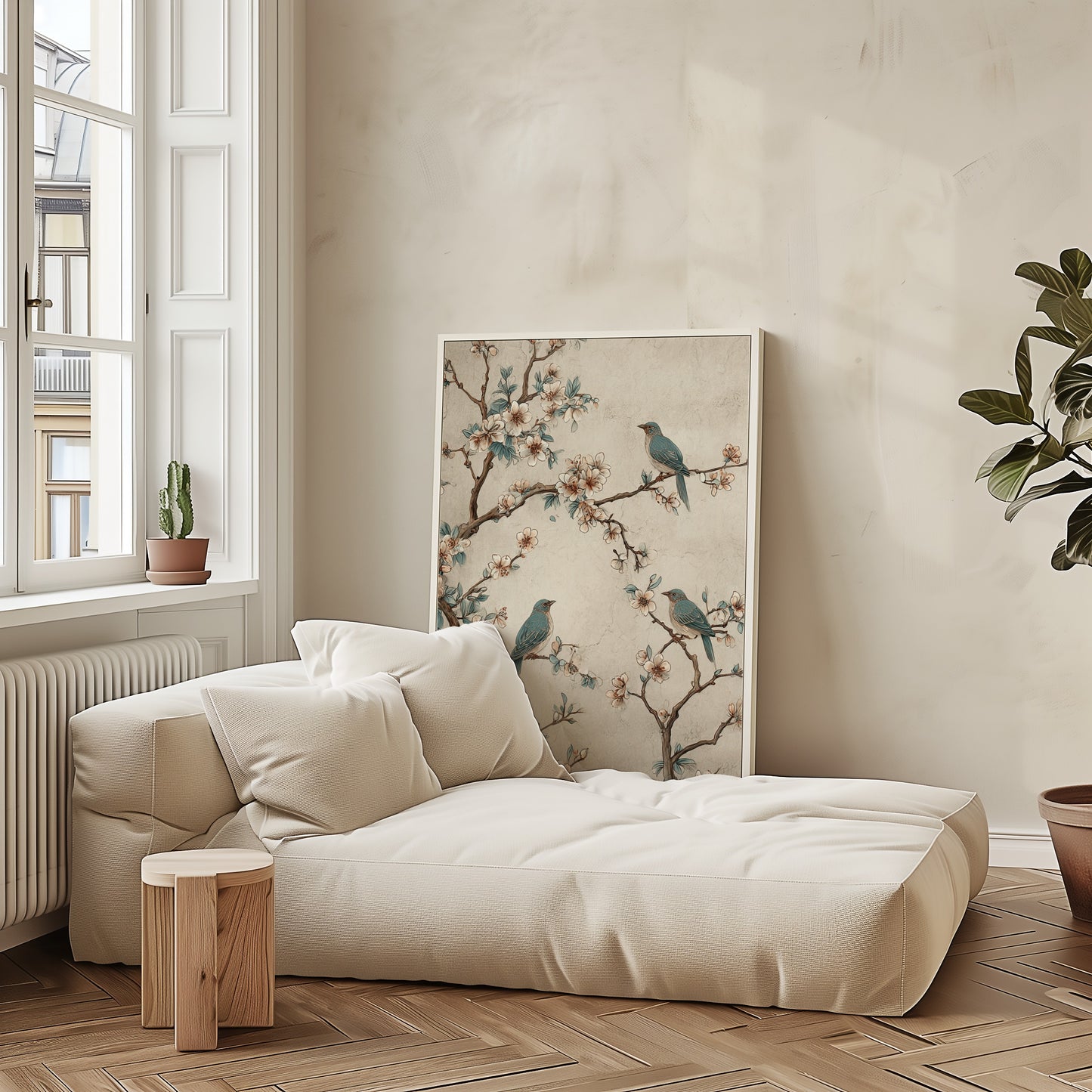 Elegant Lounger with Cozy Cushions for Relaxed Comfort