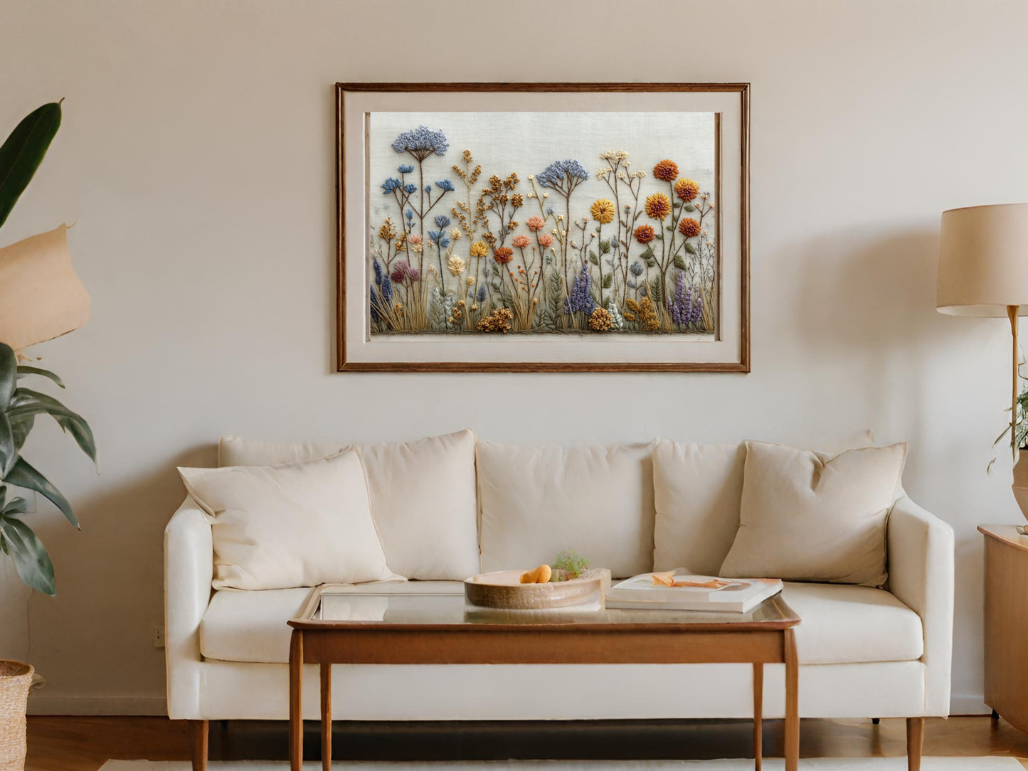 Colorful Wildflower Art Wall Hanging product