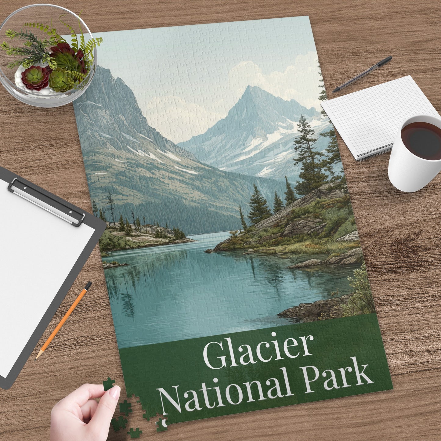Glacier National Park Scenic Jigsaw Puzzle