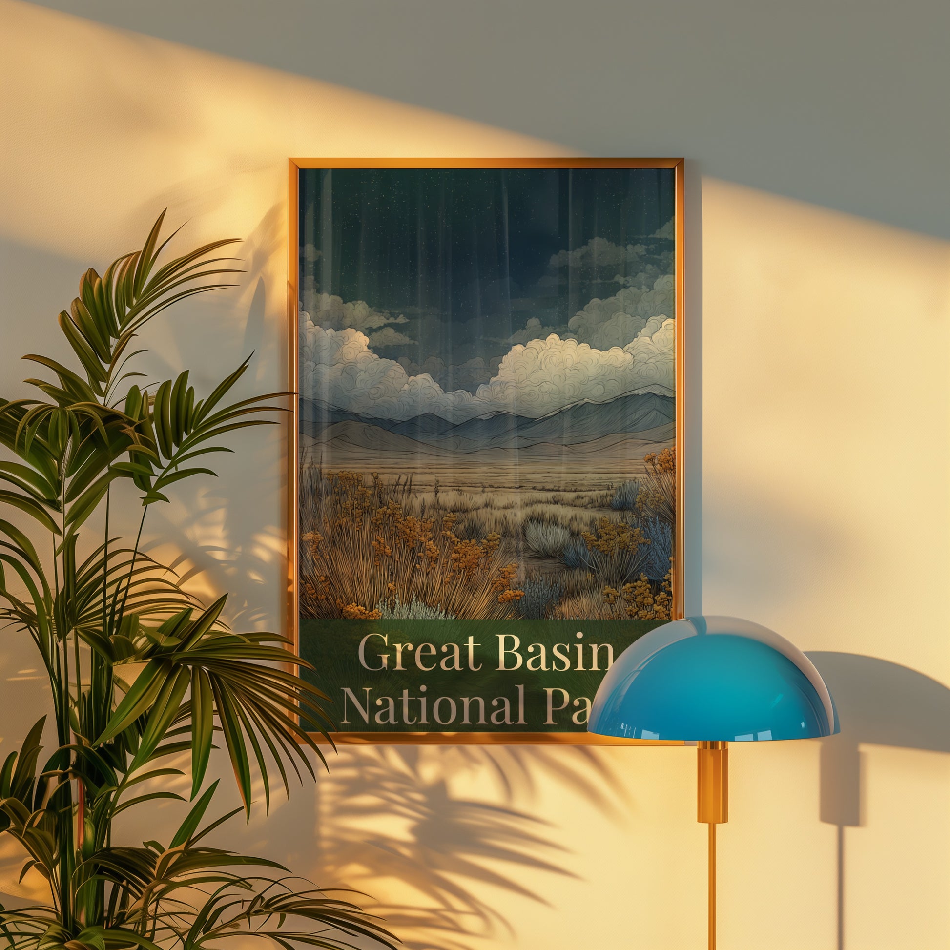 Great Basin National Park Scenic Landscape Art Print
