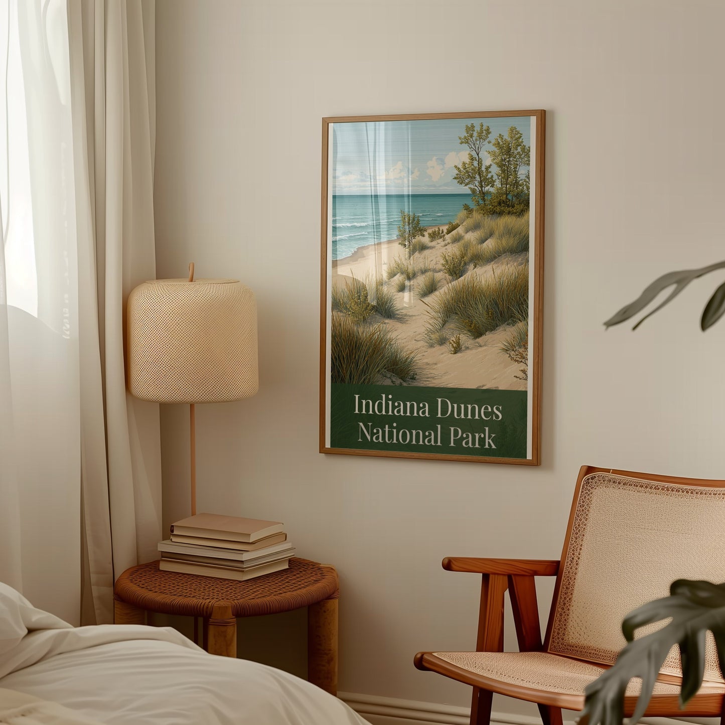 Indiana Dunes National Park Poster Wall Art Decor
