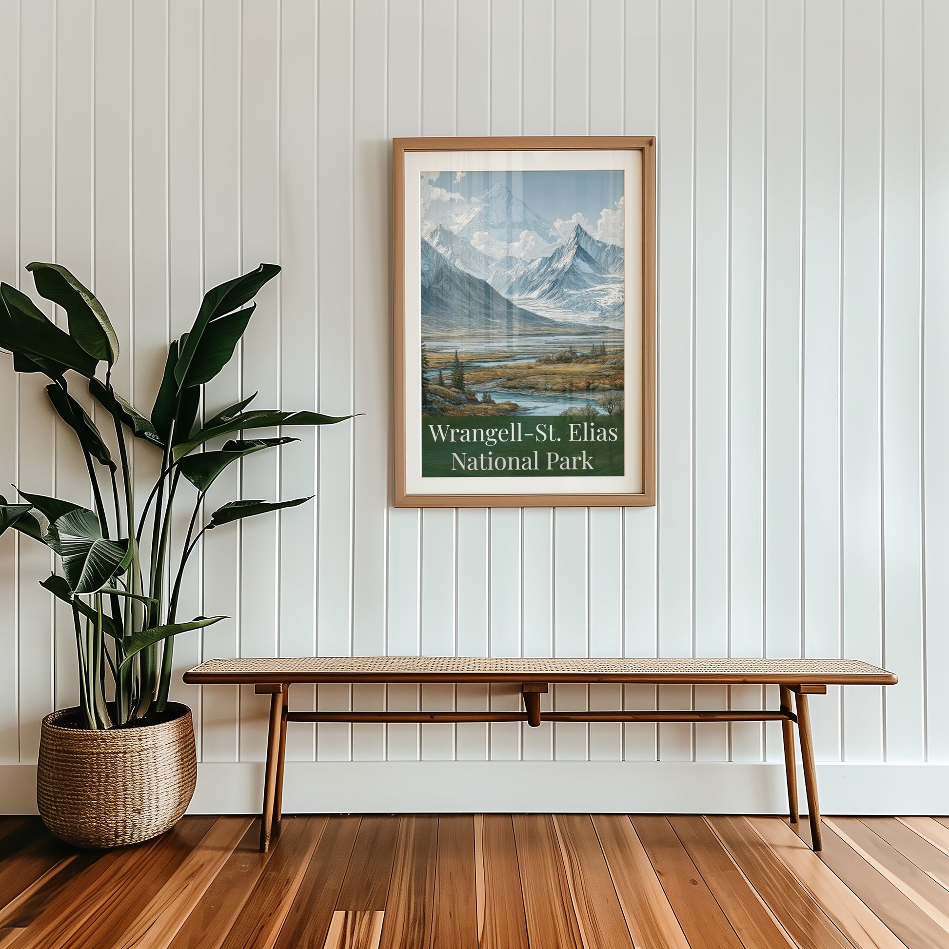 Wrangell-St. Elias National Park Scenic Art Print