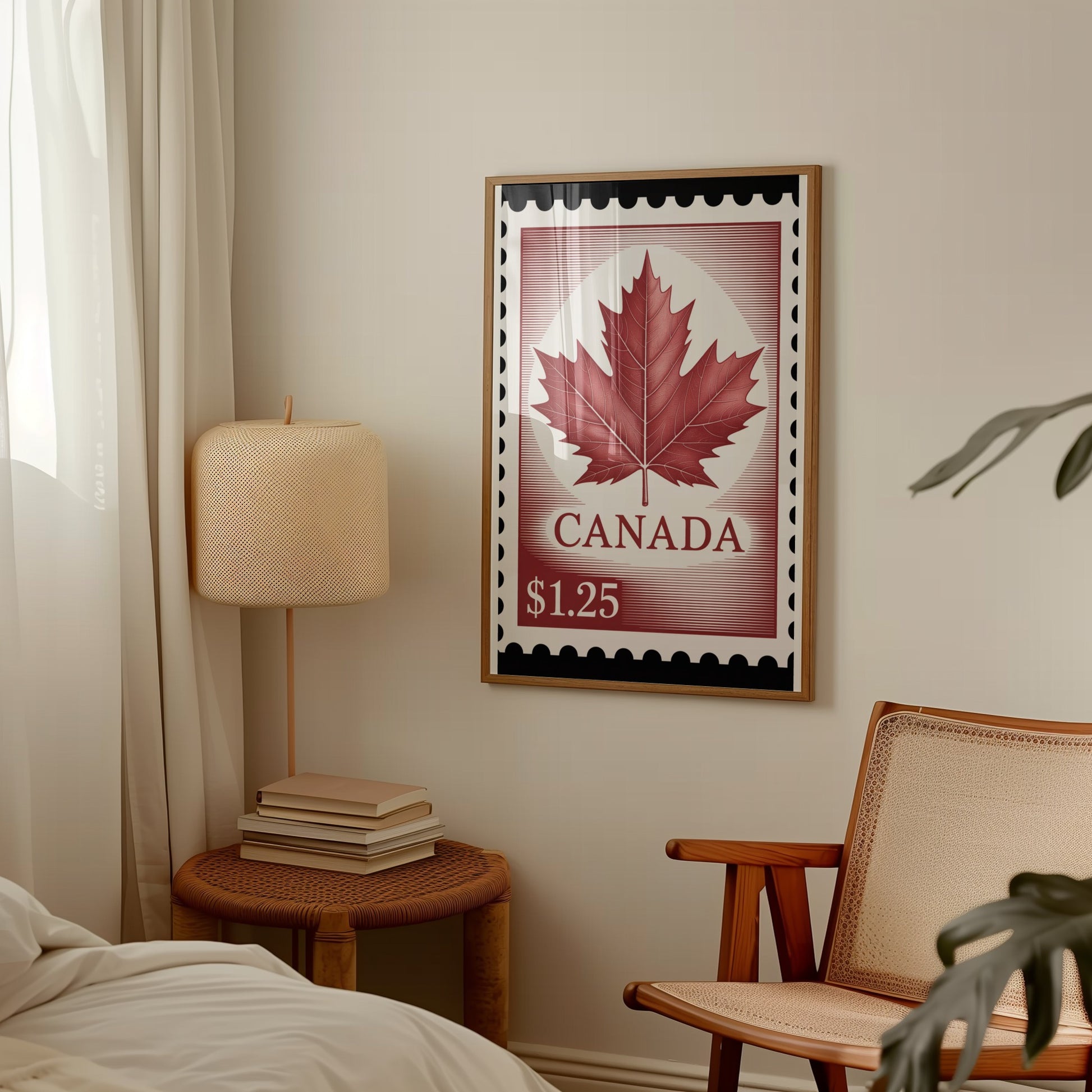 Decorative Canadian Maple Leaf Wall Art Poster Product