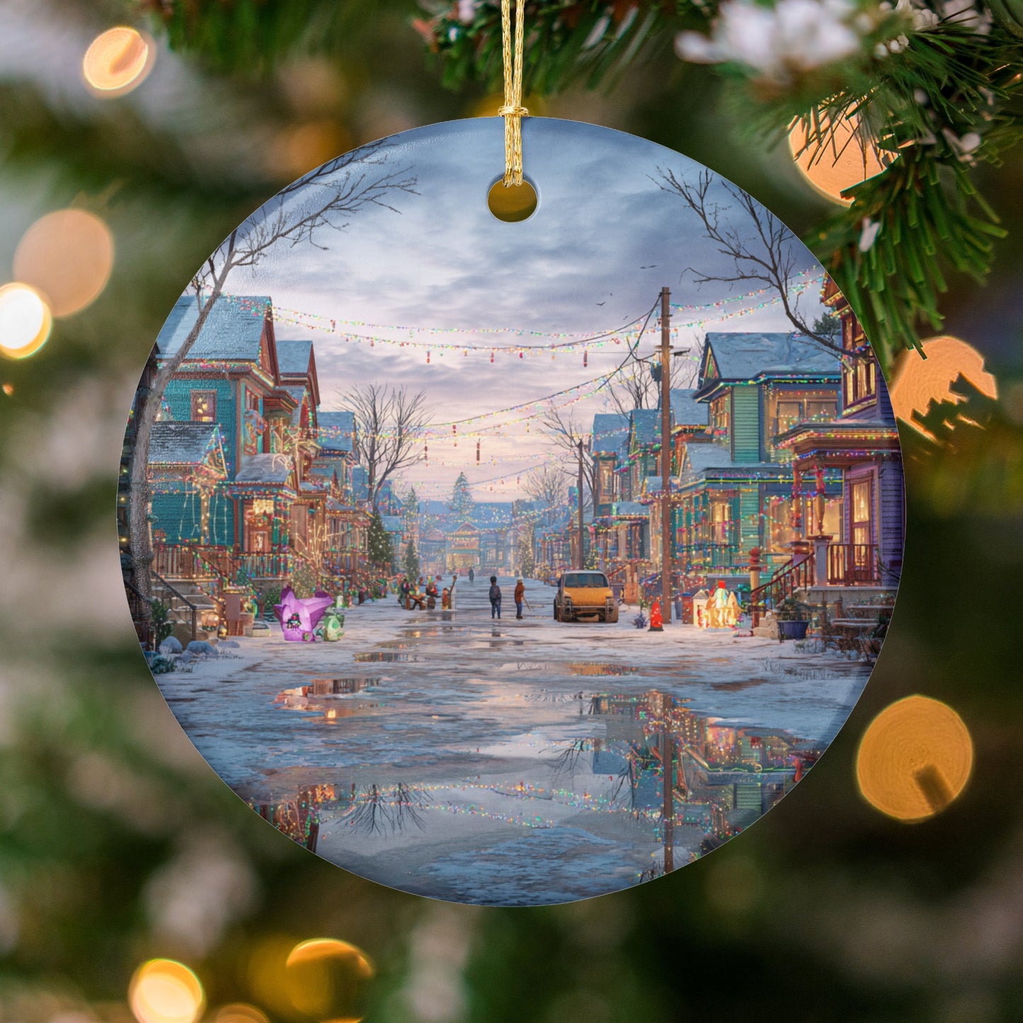 Winter Village Holiday Decoration Ornament