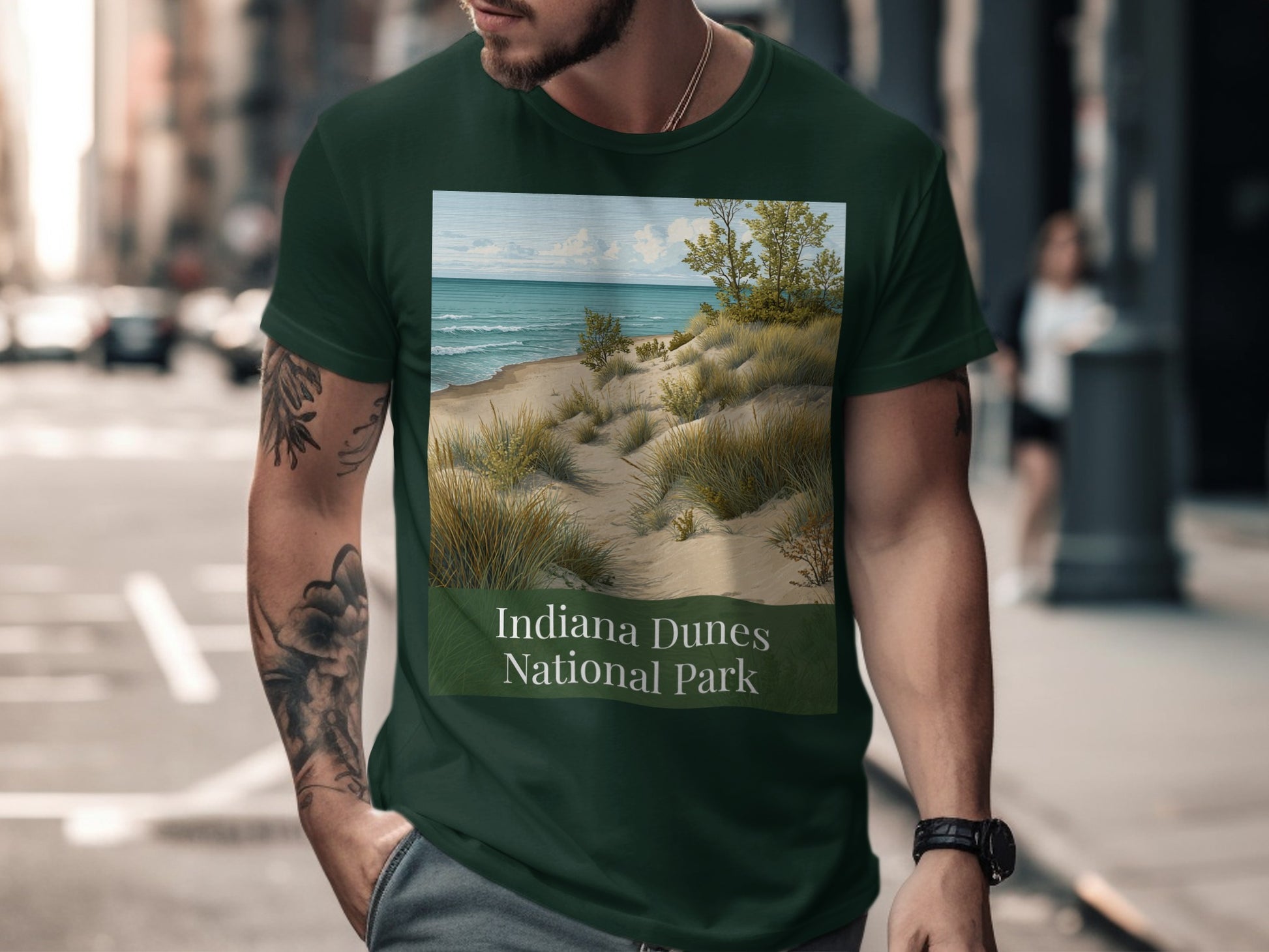 Indiana Dunes National Park Scenic View T-shirt