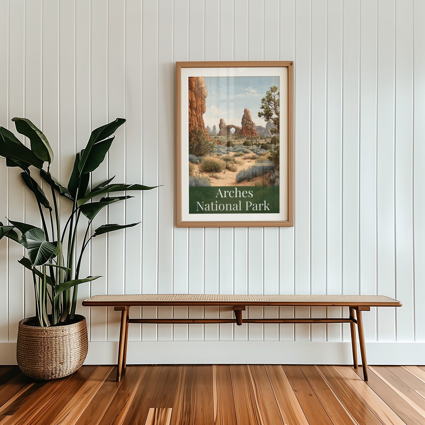 Arches National Park Scenic Landscape Wall Art Poster