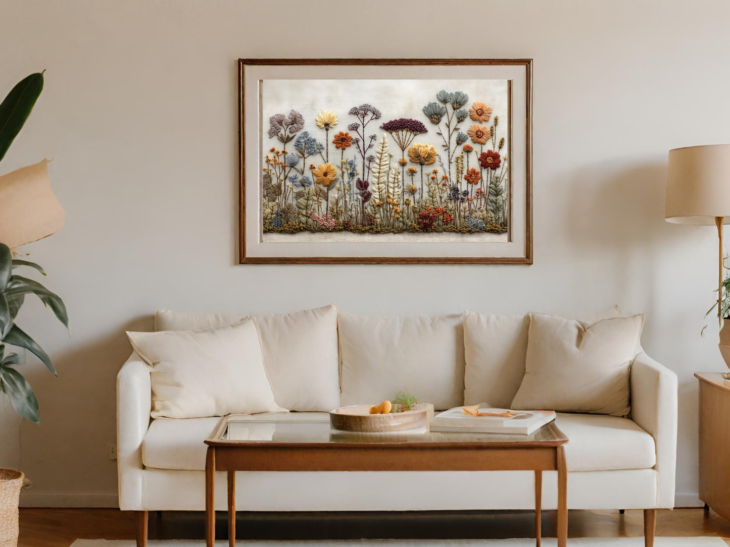 Vibrant Botanical Wall Art to Enhance Your Living Room Decor