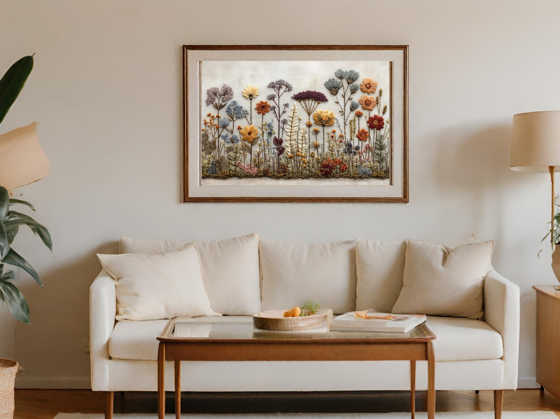 Vibrant Botanical Wall Art to Enhance Your Living Room Decor