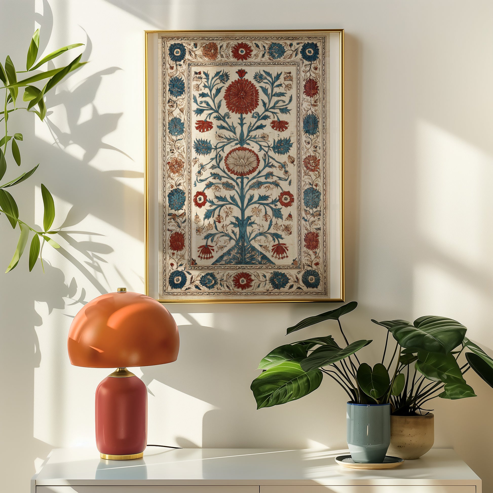 Vibrant Floral Wall Art Adds Elegance to Any Home Decor