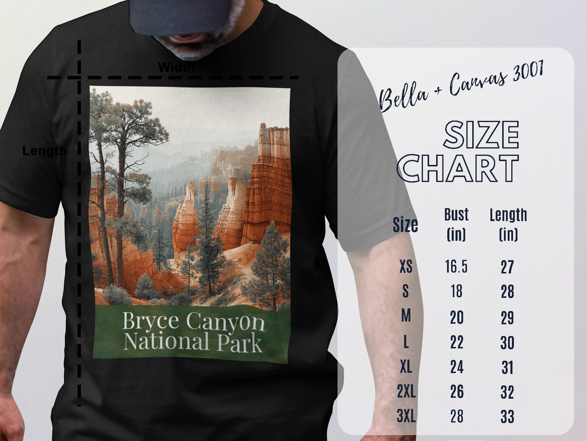 Bryce Canyon National Park Graphic T-shirt