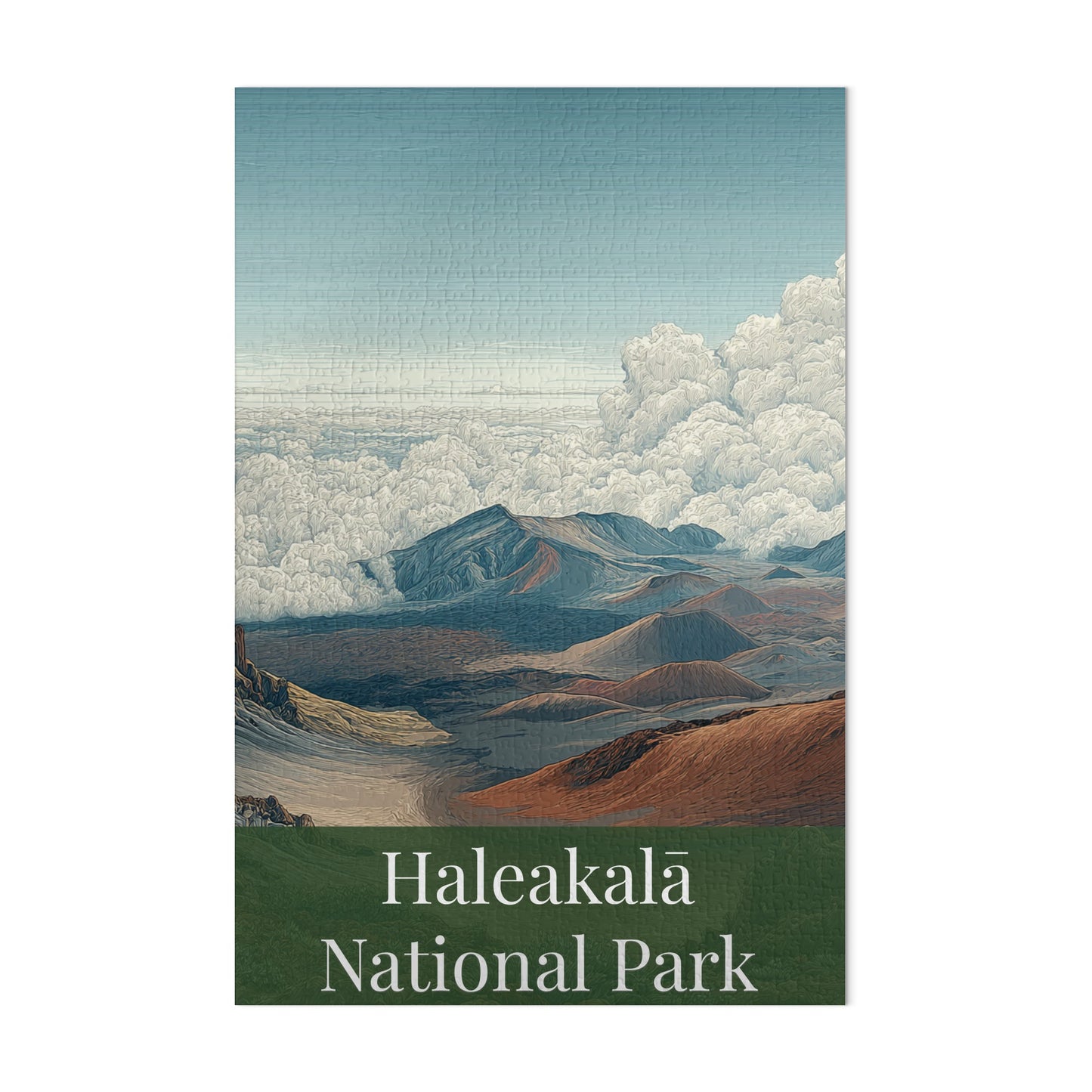 Haleakalā National Park Landscape Art Print