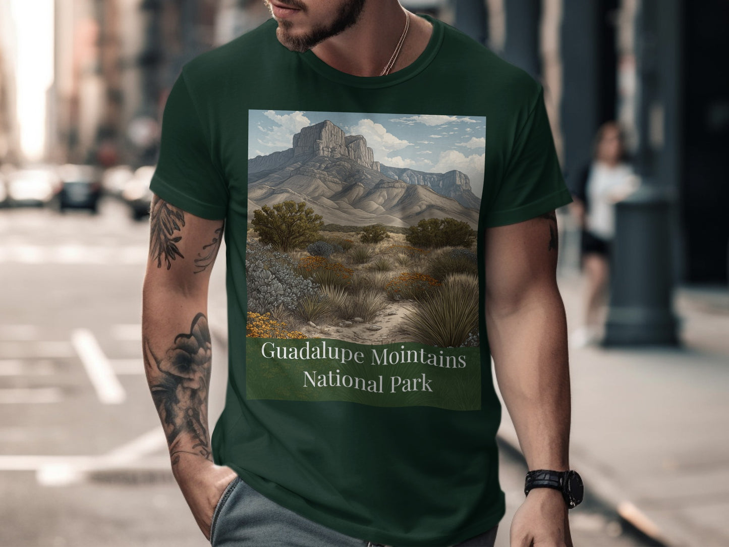 Guadalupe Mountains National Park Graphic T-shirt