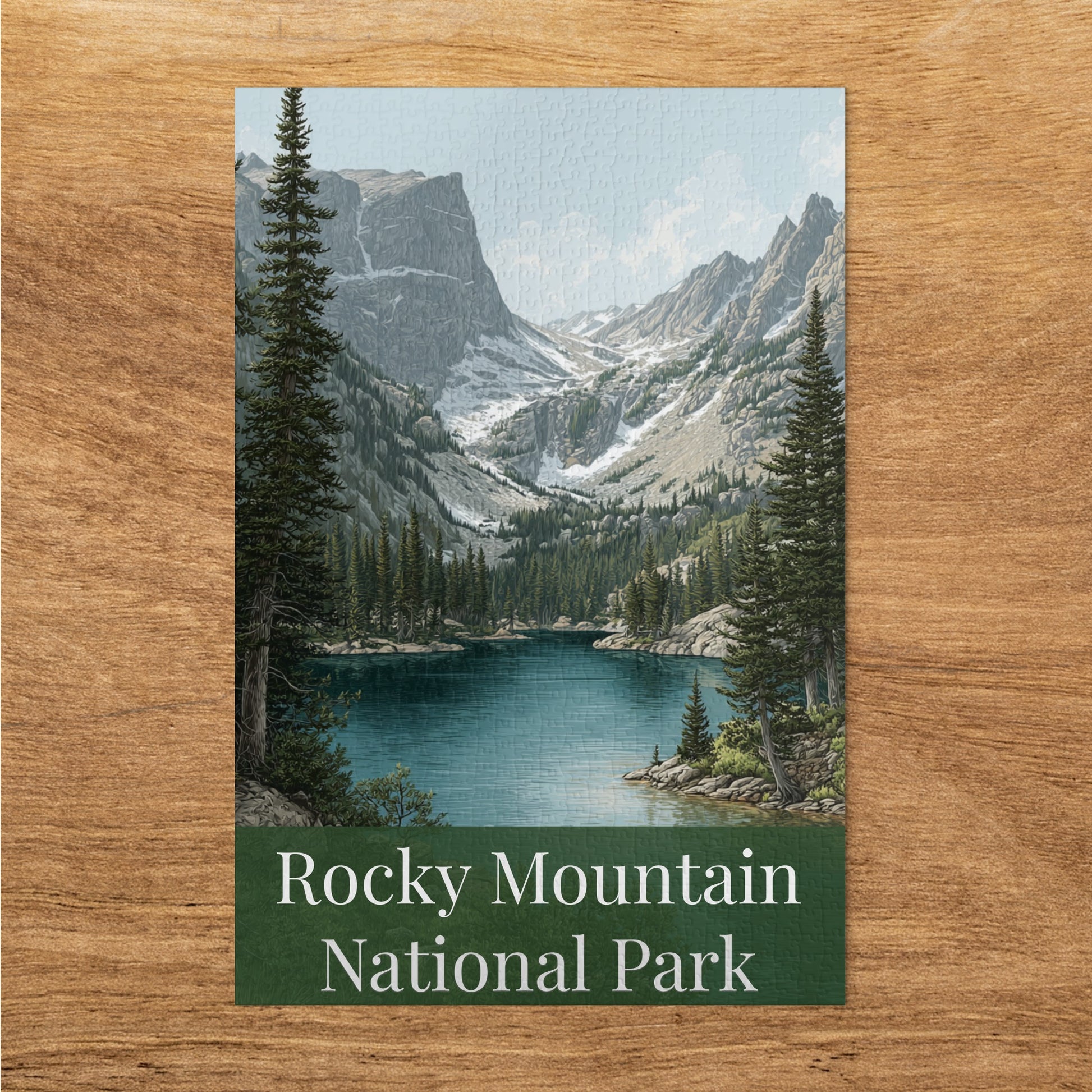 Rocky Mountain National Park Beautiful Scenic Poster