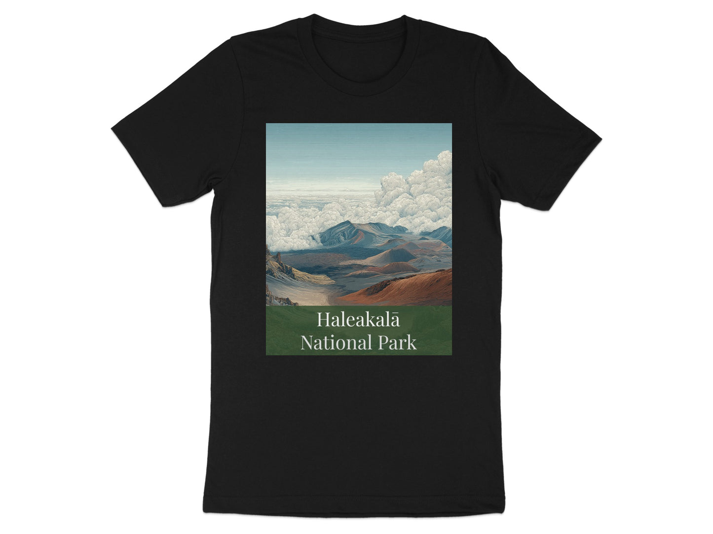 Haleakala National Park Scenic Mountains T-shirt