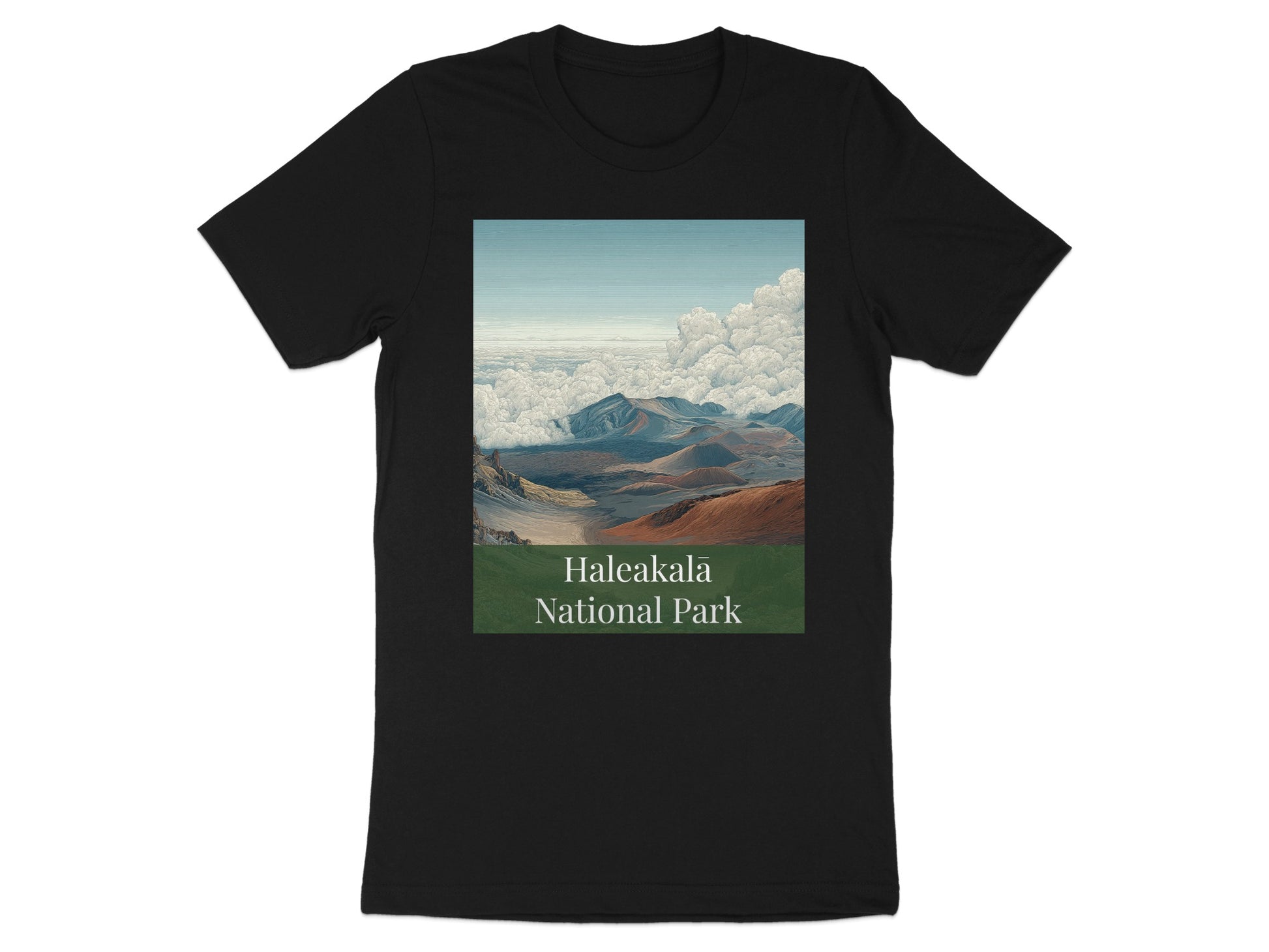 Haleakala National Park Scenic Mountains T-shirt