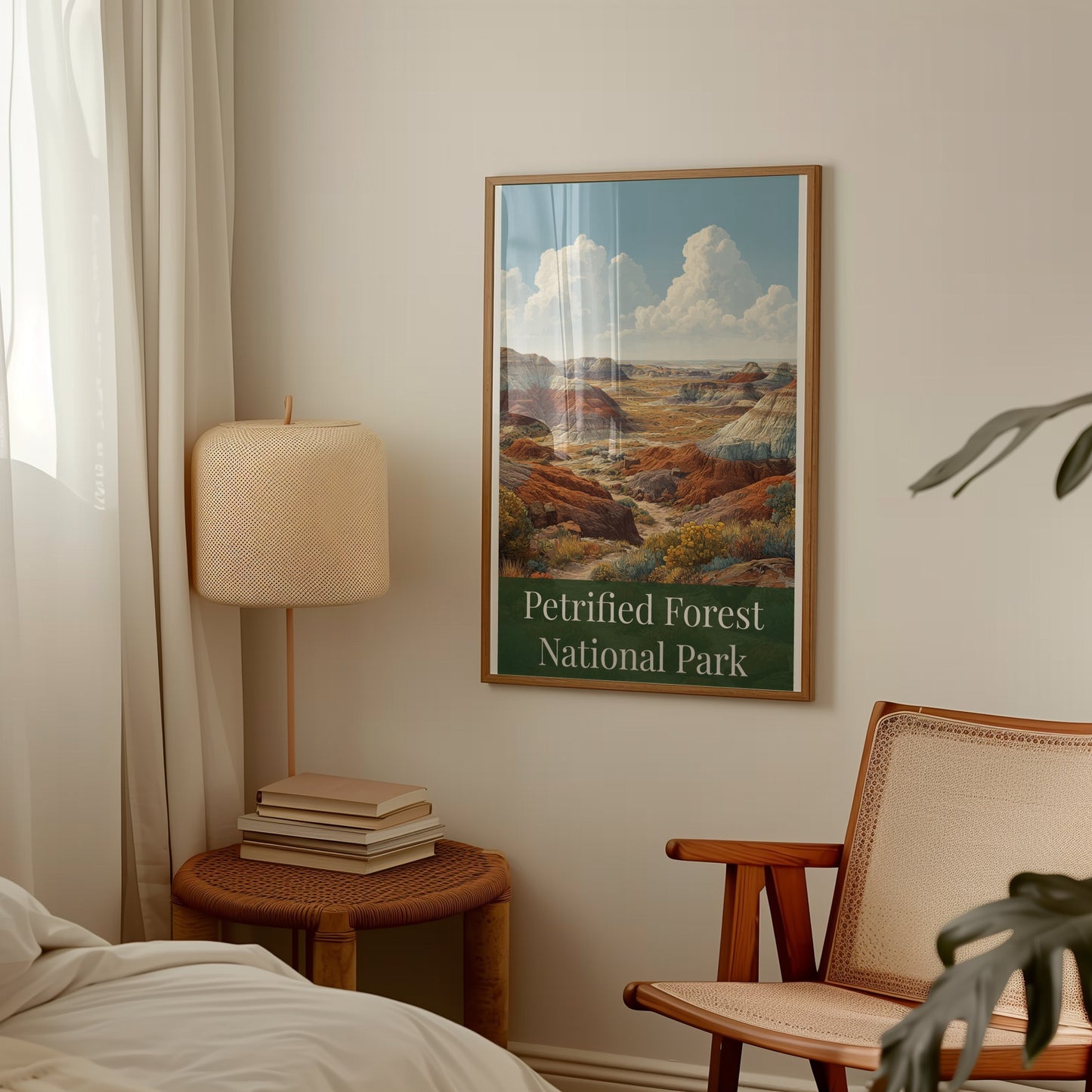 Petrified Forest National Park Scenic Framed Poster