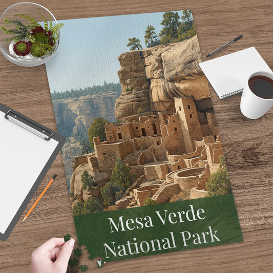 Mesa Verde National Park Scenic Jigsaw Puzzle