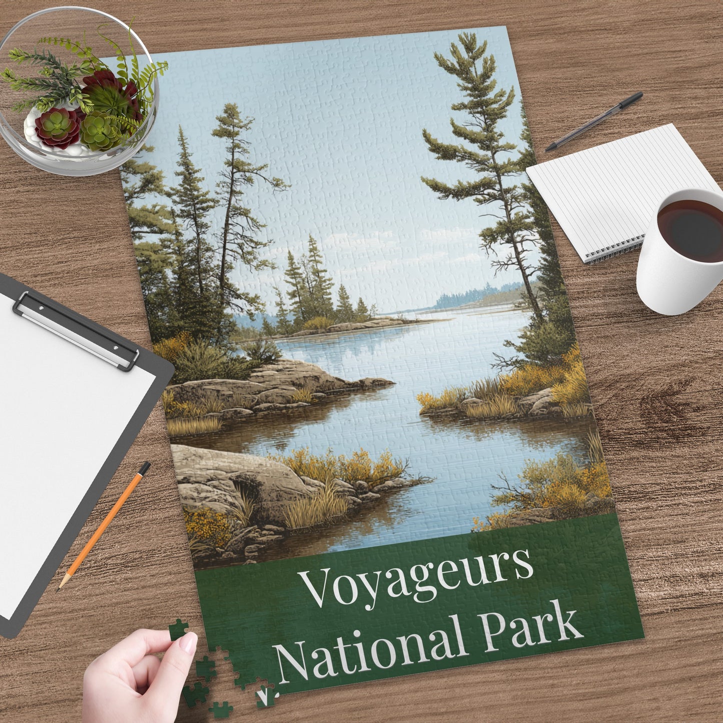 Voyageurs National Park Scenic Lake Puzzle