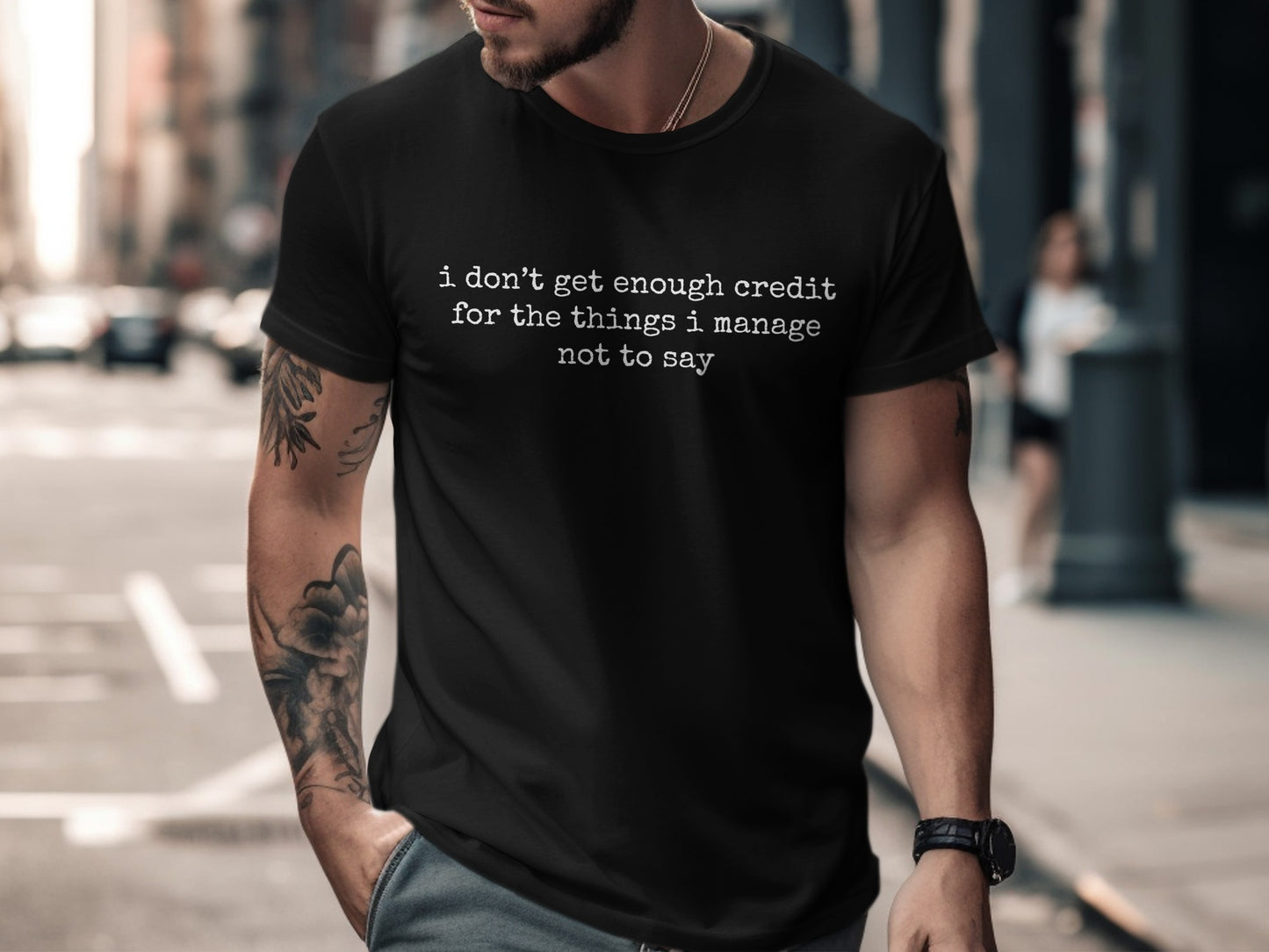 I Don't Get Enough Credit Graphic T-Shirt
