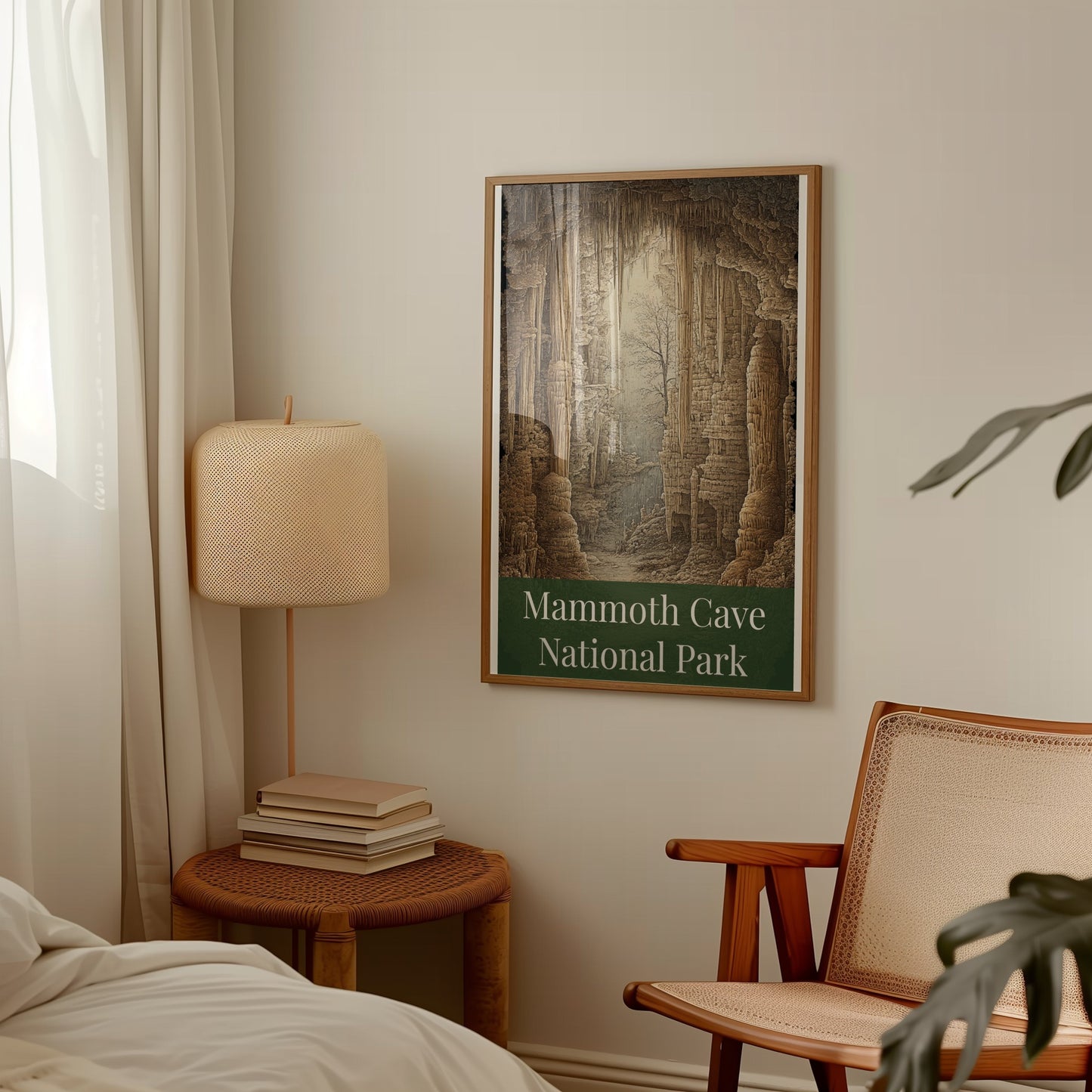 Mammoth Cave National Park Vintage Wall Art Poster