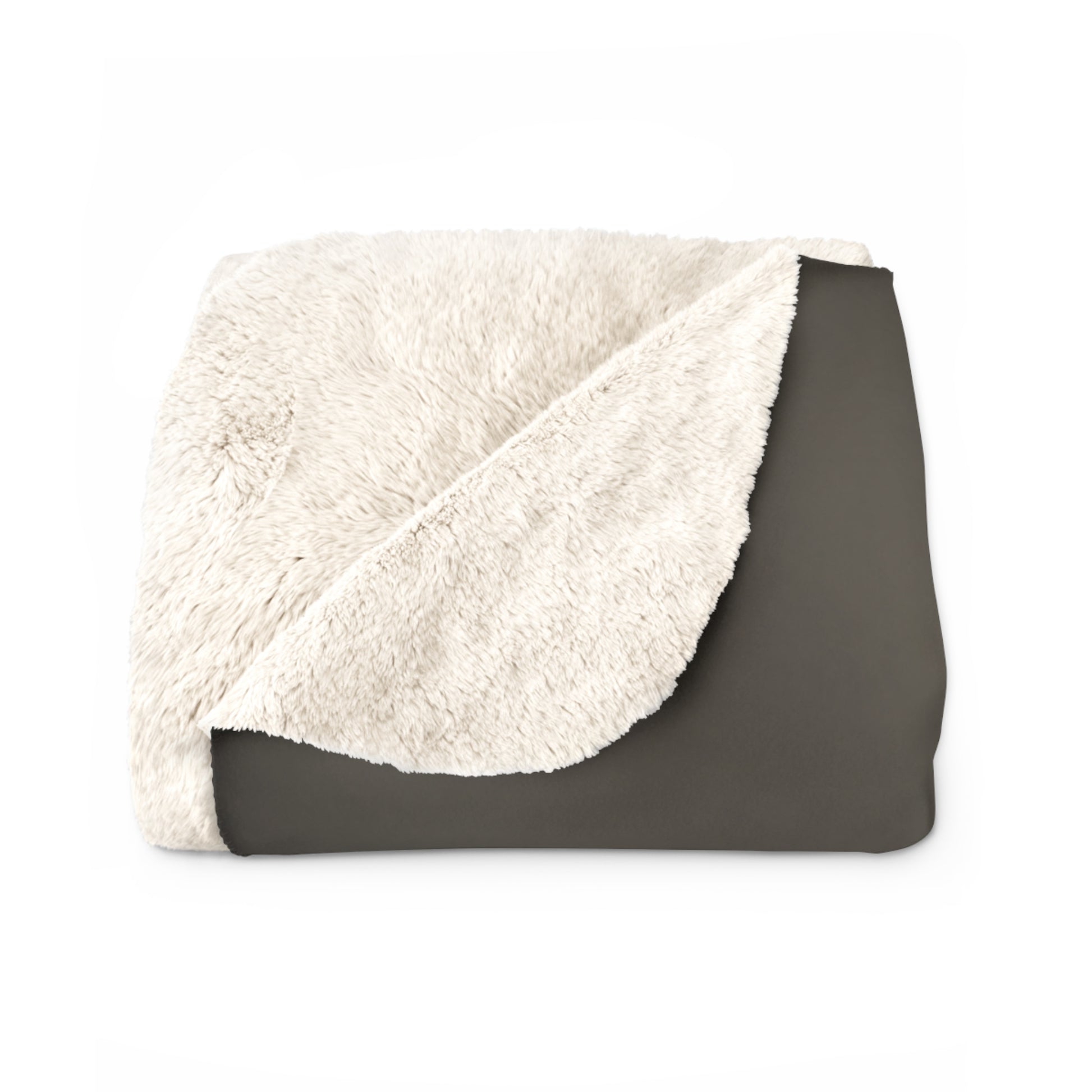 Cozy Bookshop Mug sherpa fleece blanket — warm reading nook throw, book lover gift, literary home decor