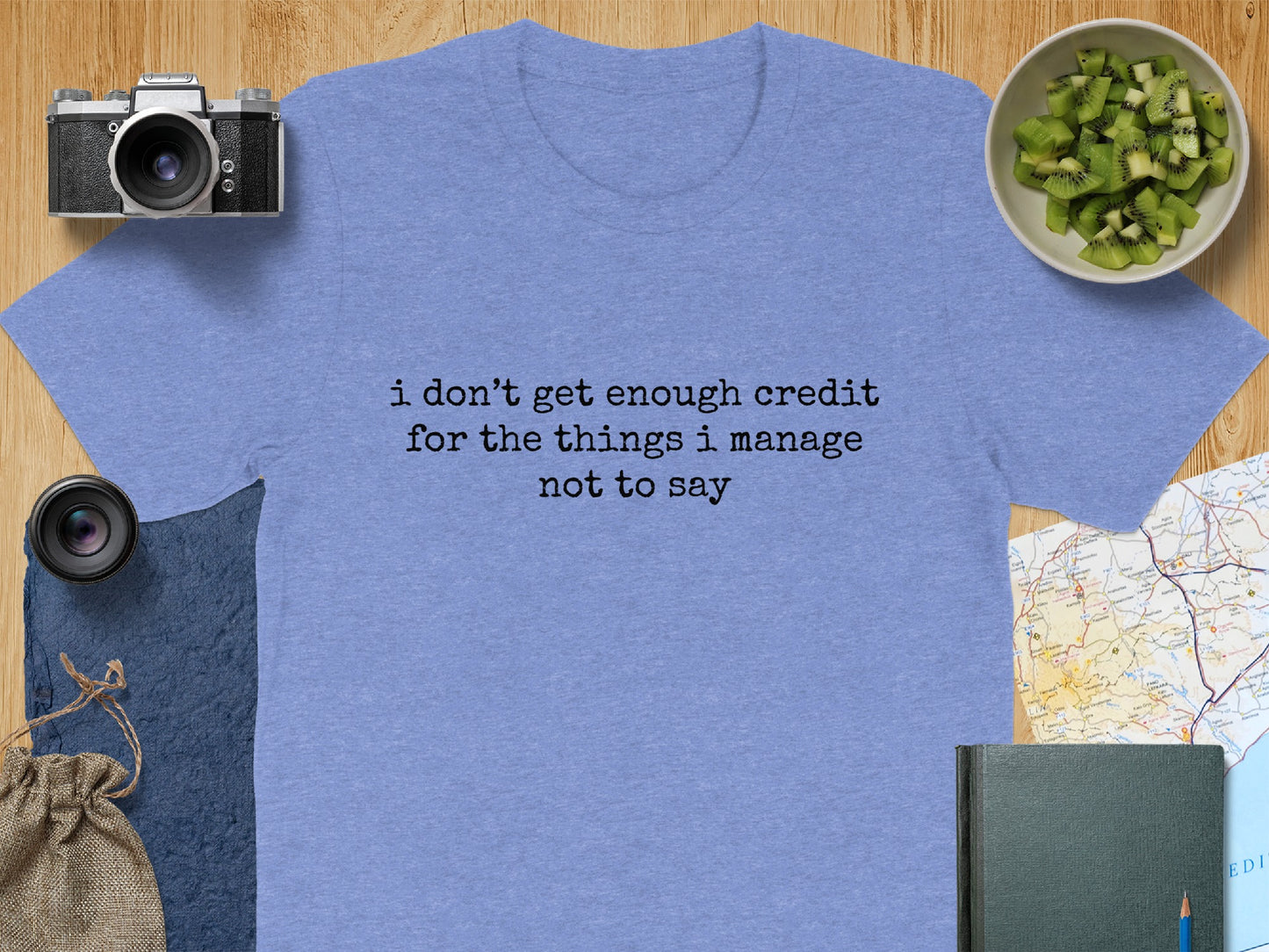 I Don't Get Enough Credit Funny Graphic Tee