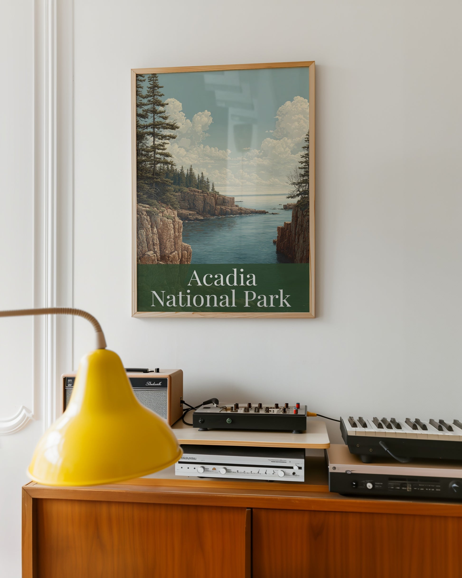 Acadia National Park Scenic Landscape Wall Art Poster