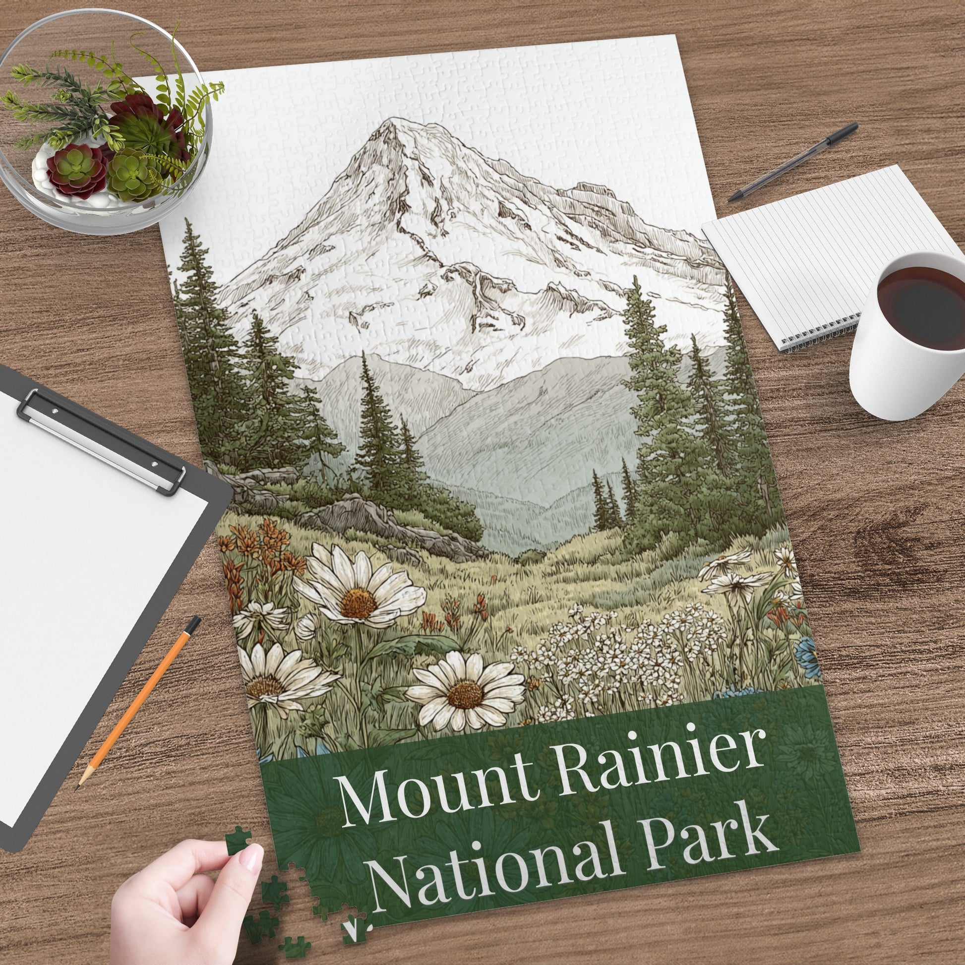 Mount Rainier National Park Puzzle 1000 Pieces