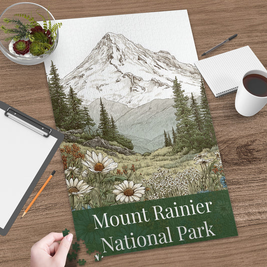 Mount Rainier National Park Puzzle 1000 Pieces