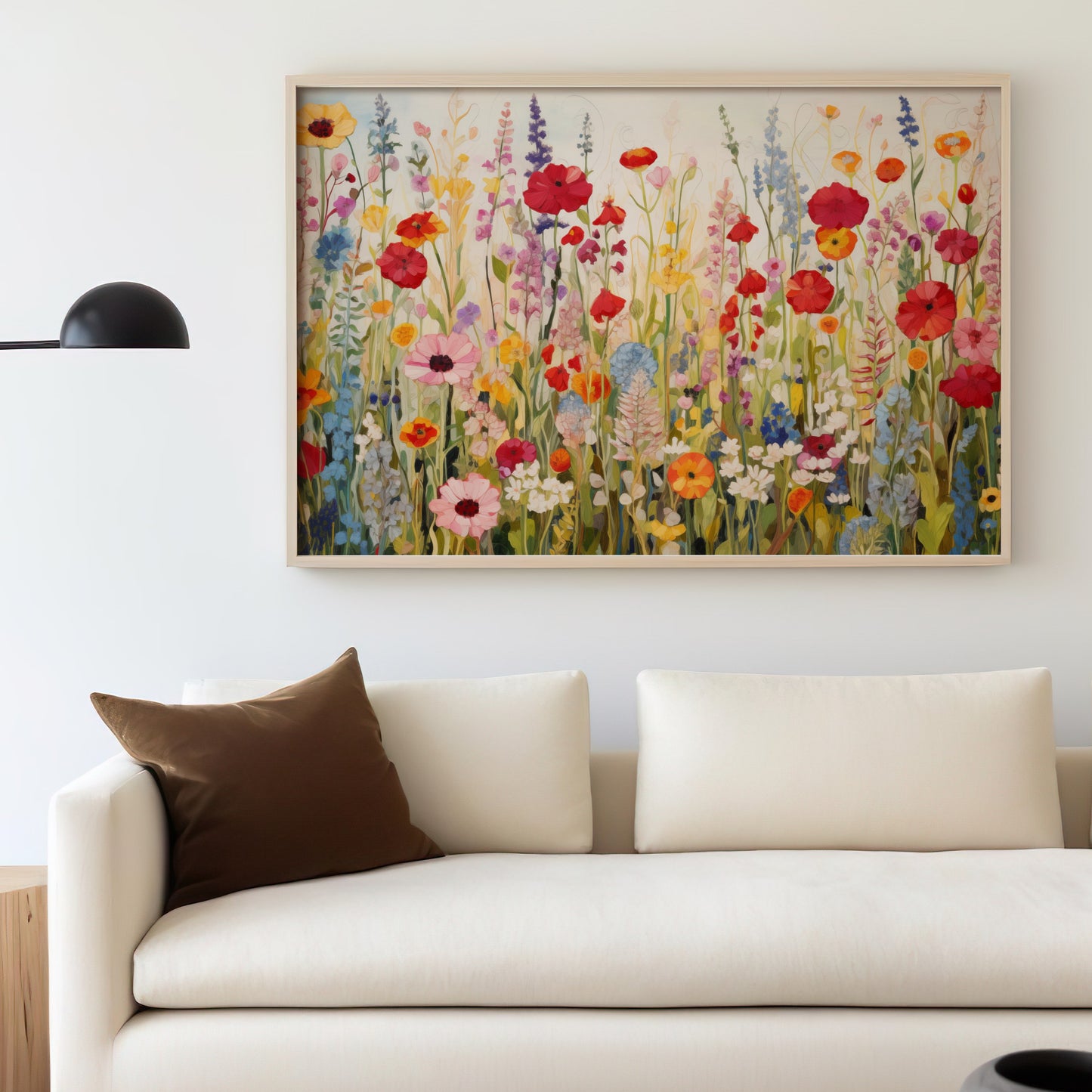 Vibrant Floral Painting Wall Art for Home Decor Product