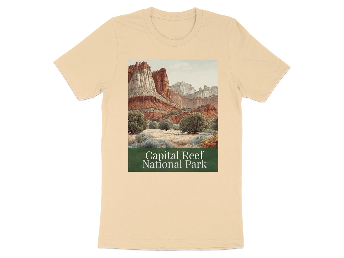 Capital Reef National Park Scenic View T-shirt