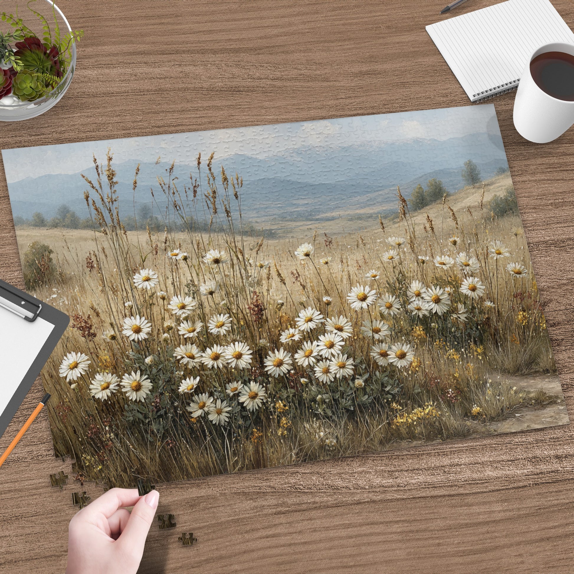 Beautiful Scenic Mountain Meadow Puzzle