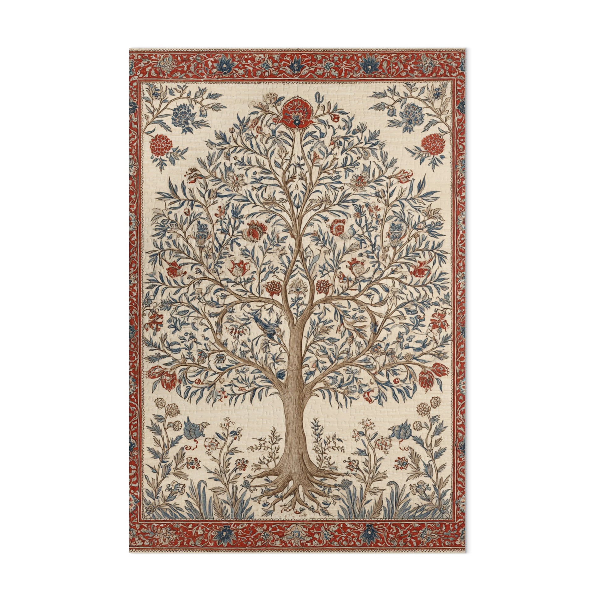 Intricate Tree of Life Decorative Elegant and Unique Rug