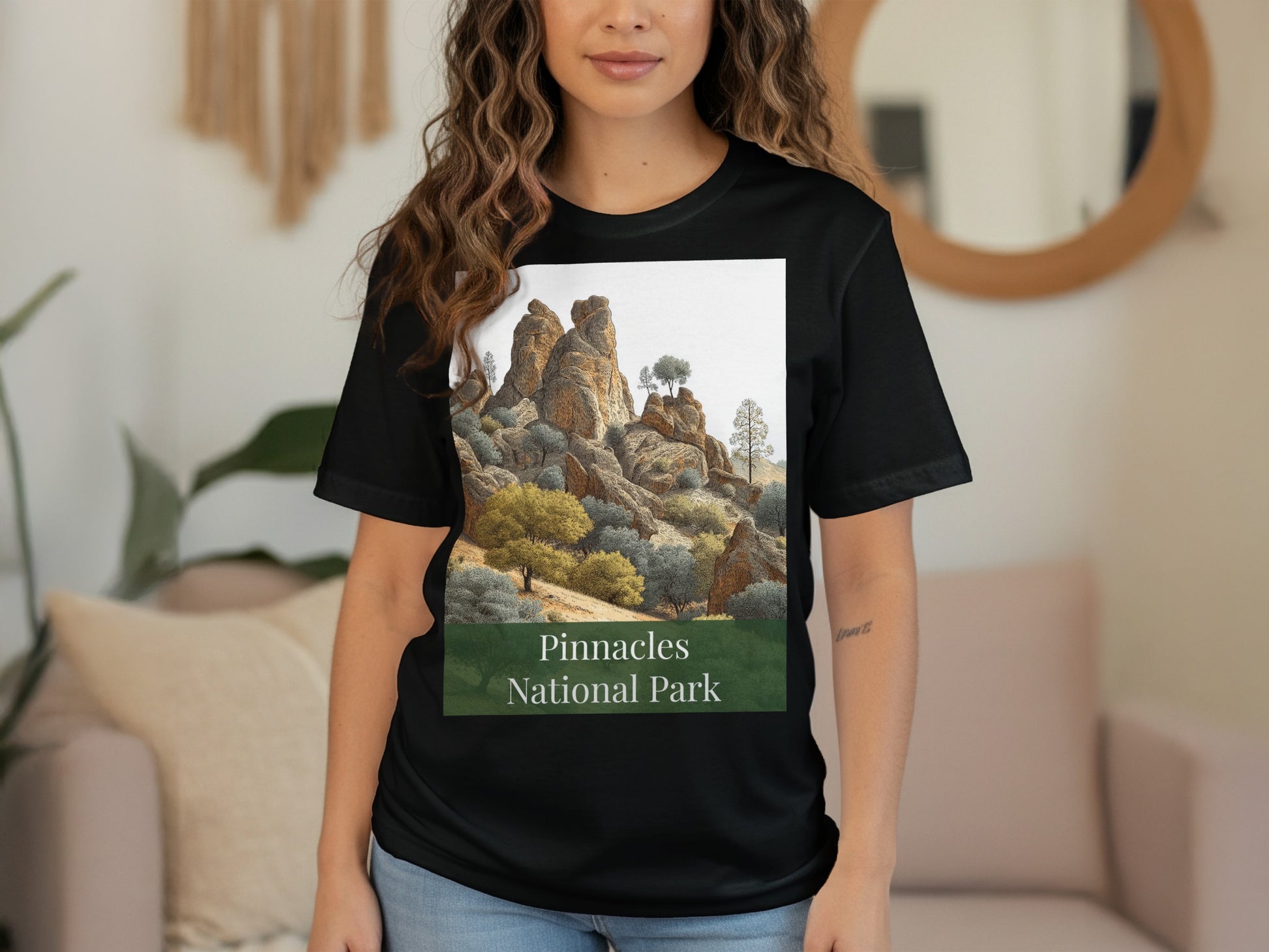 Pinnacles National Park Graphic T-shirt