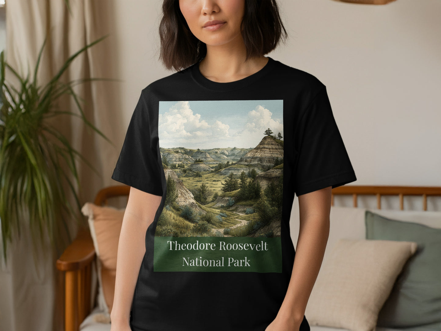 Theodore Roosevelt National Park Scenic T-shirt