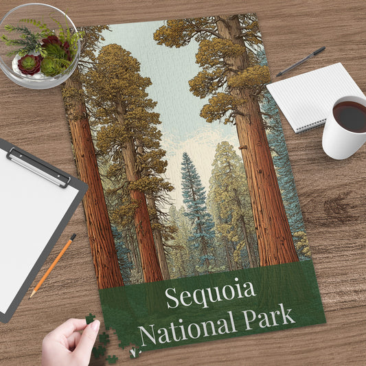 Sequoia National Park Scenic Puzzle Product