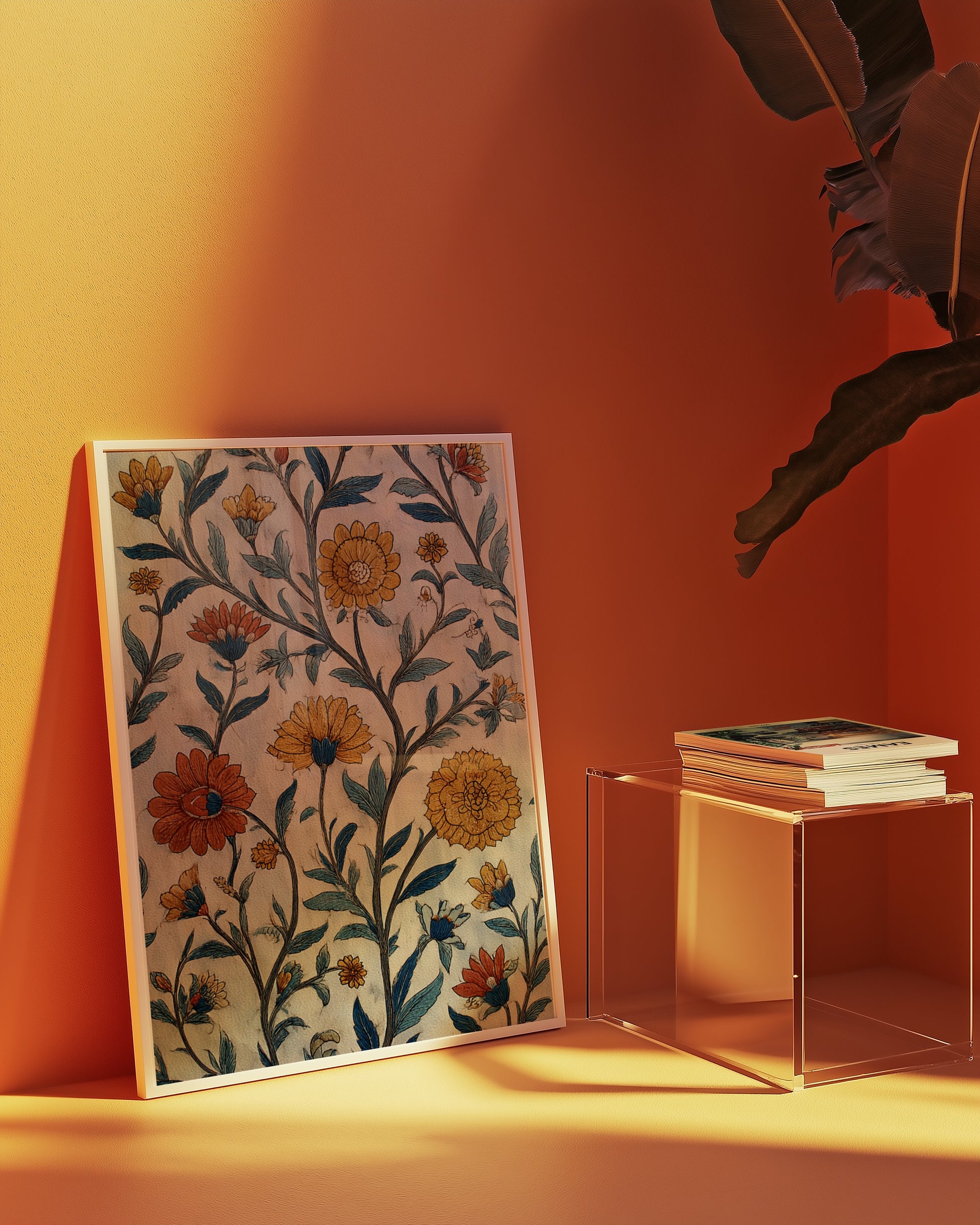 Vibrant Floral Wall Art for Home and Office Decor