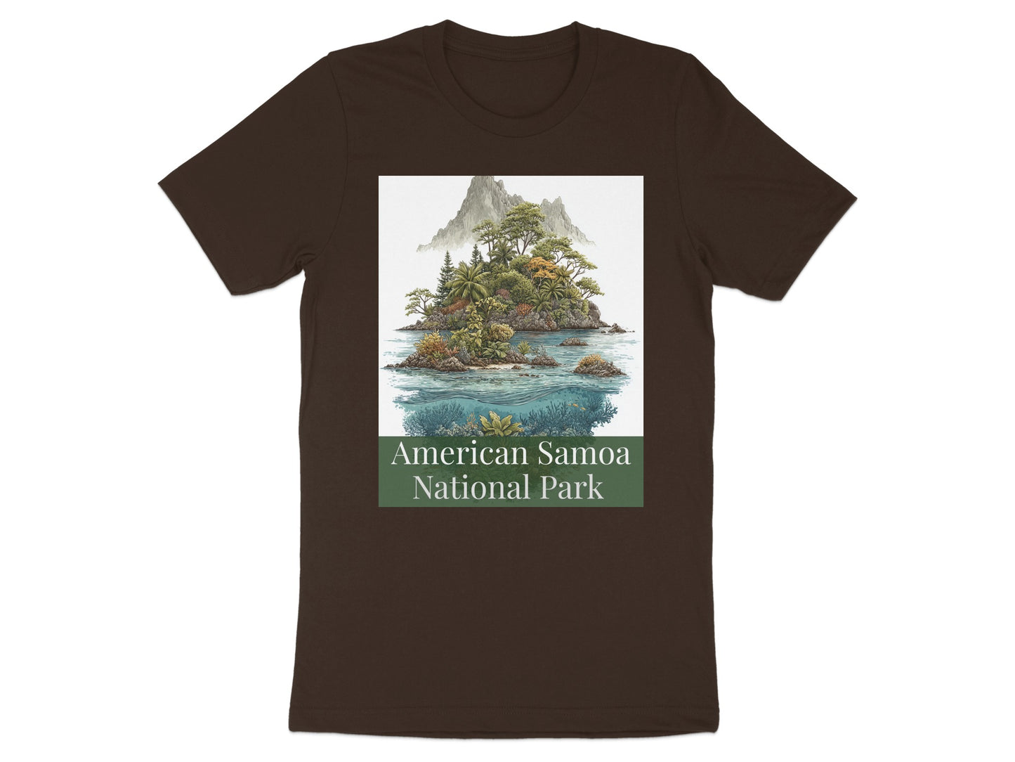 American Samoa National Park Graphic T-Shirt