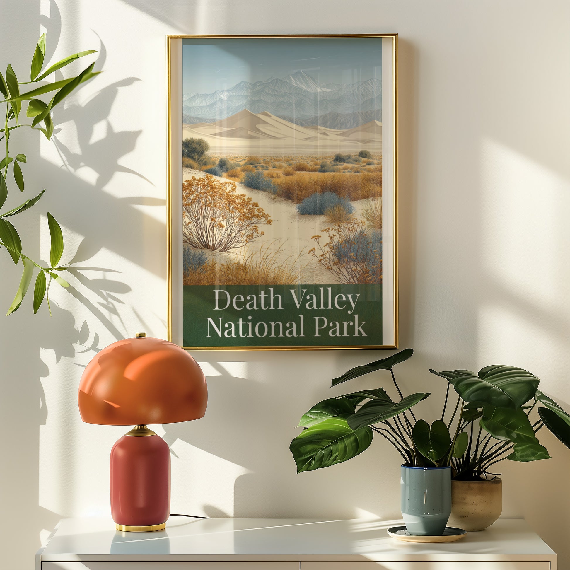Death Valley National Park Landscape Artwork