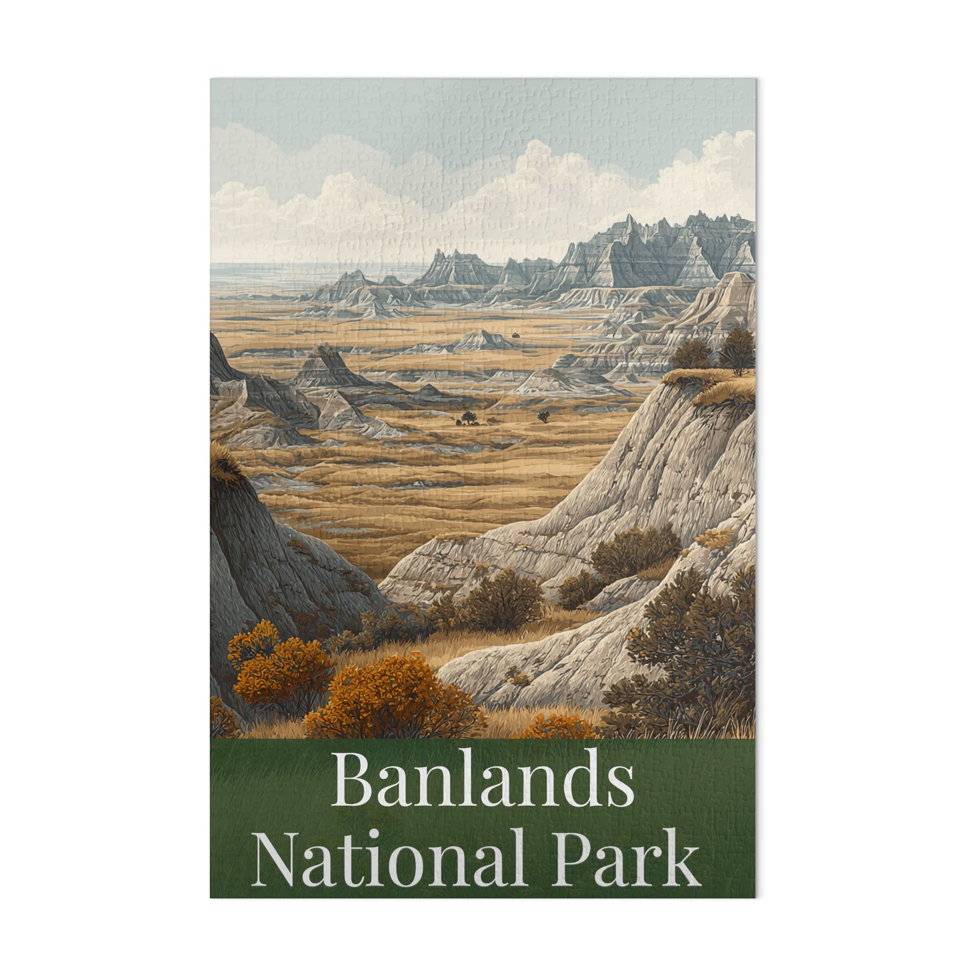 Banlands National Park Scenic Landscape Puzzle