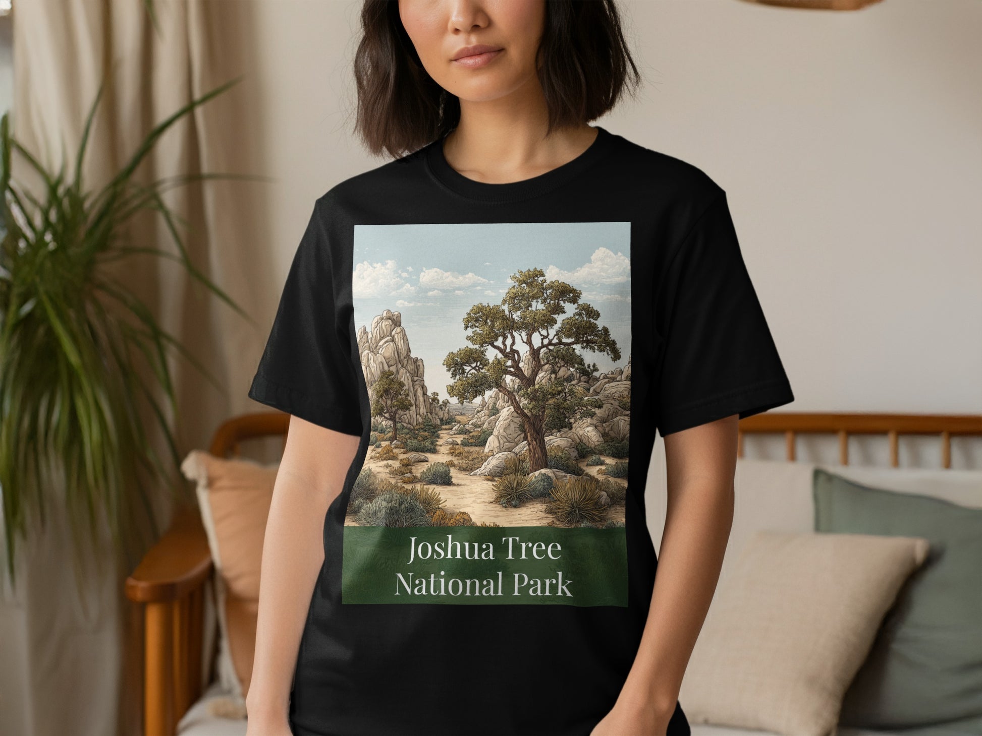 Joshua Tree National Park Scenic Landscape T-shirt