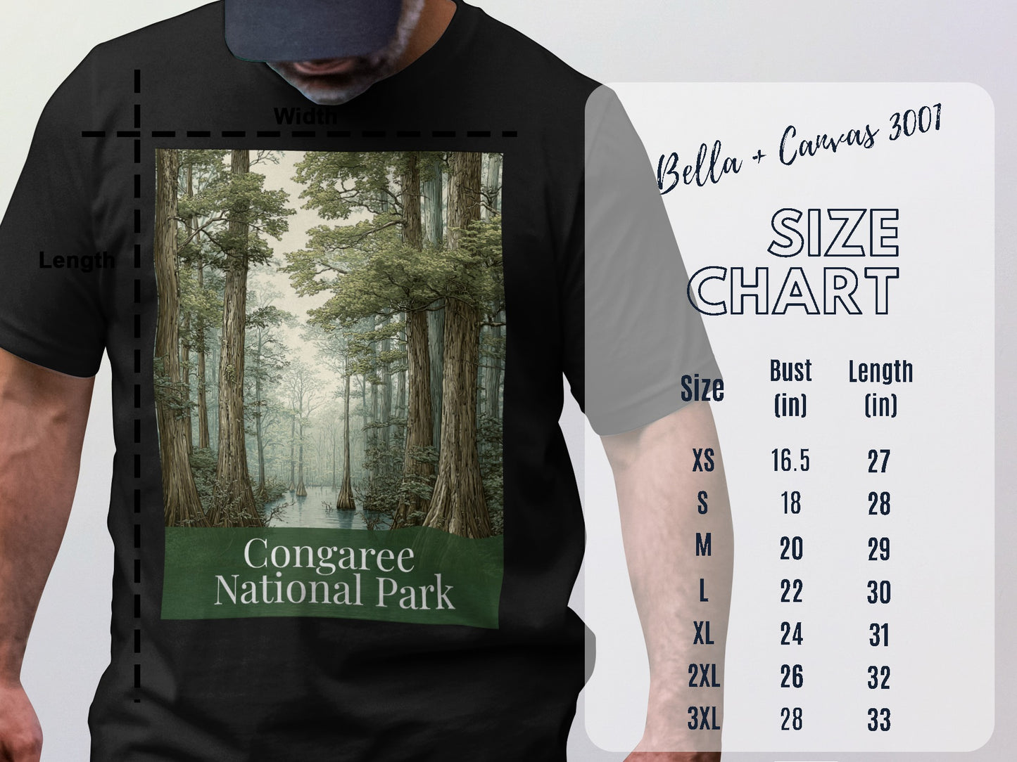 Congaree National Park Graphic Tee Shirt