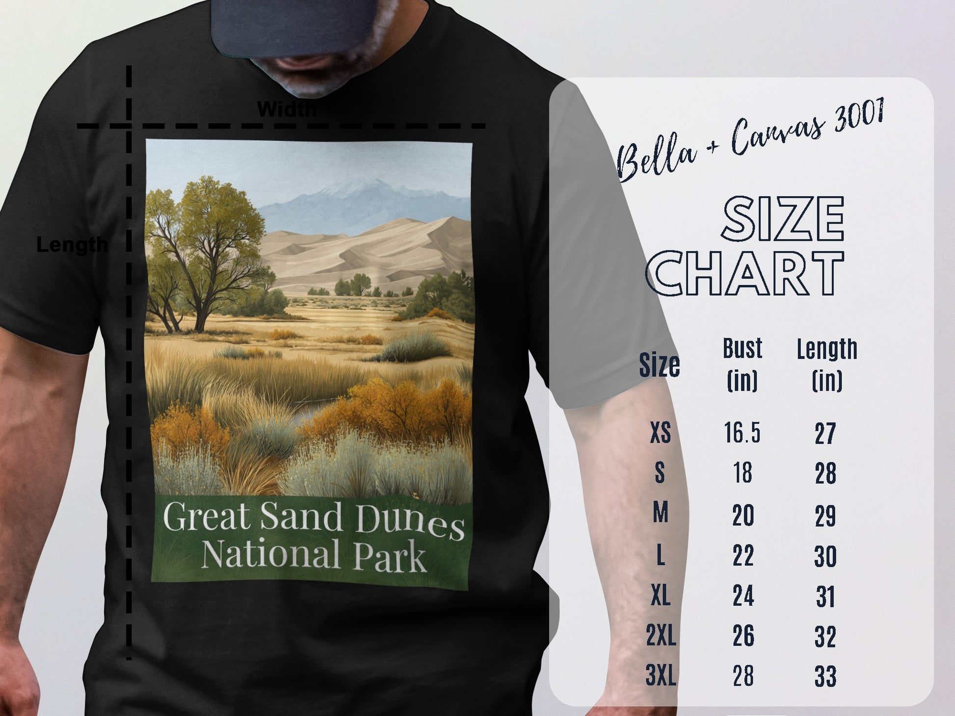 Great Sand Dunes National Park Graphic T-Shirt