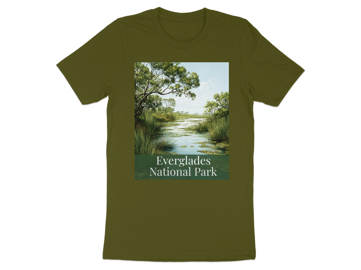 Everglades National Park Graphic Print T-shirt