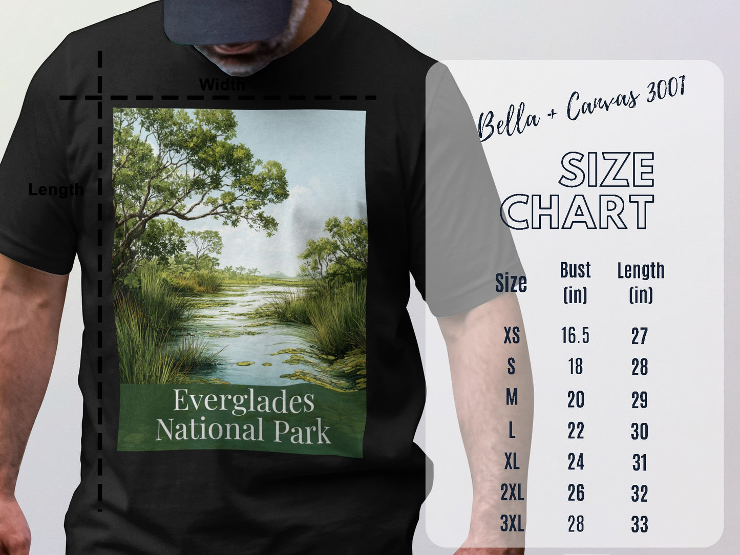 Everglades National Park Scenic Graphic T-Shirt