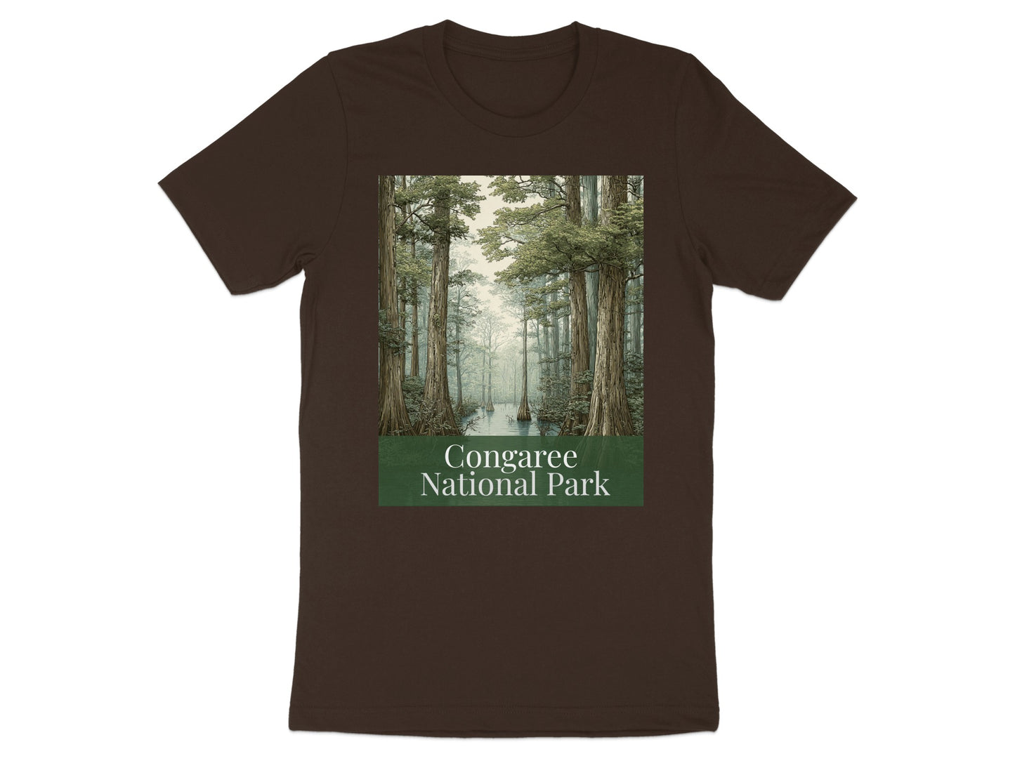 Congaree National Park Nature Scene T-Shirt